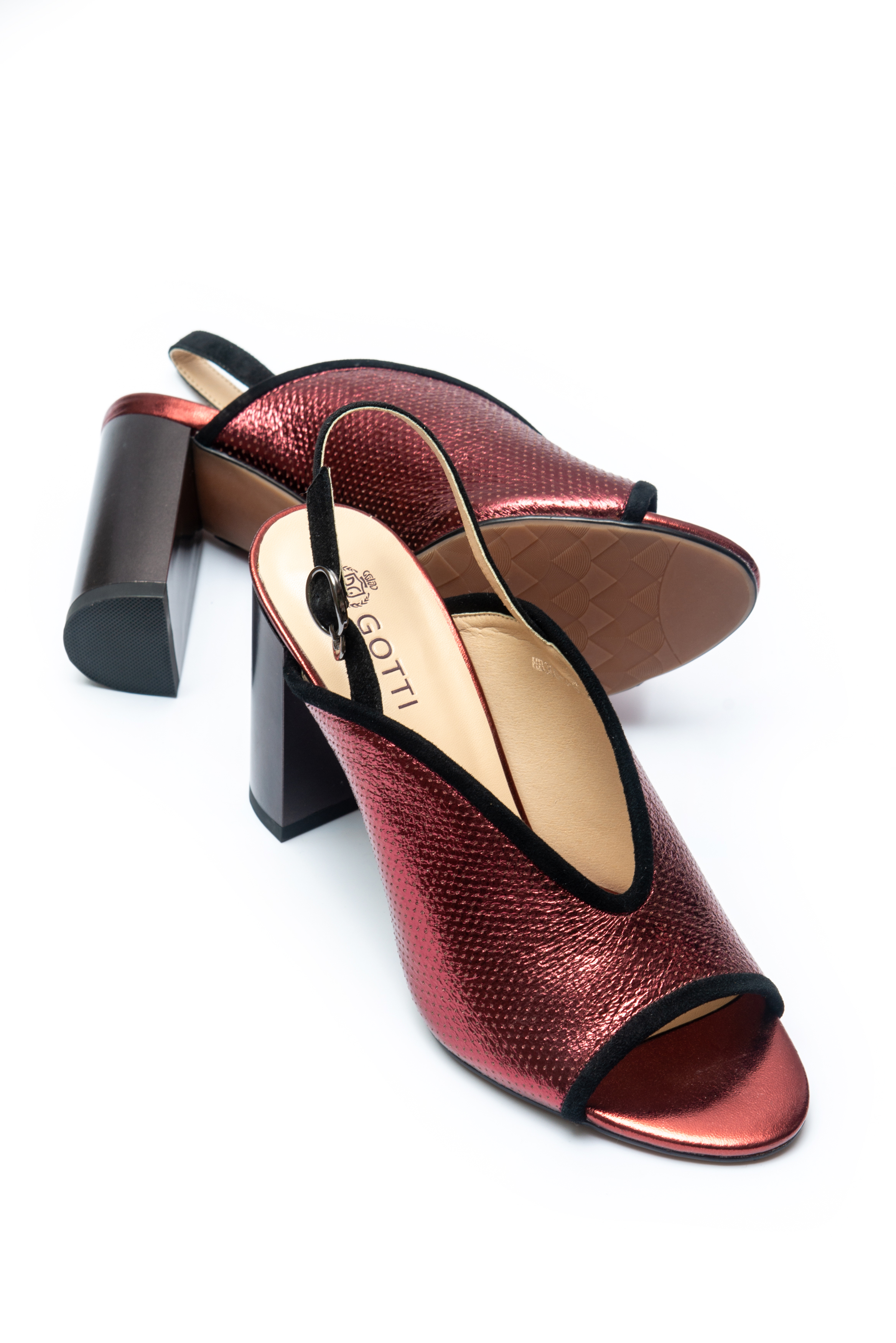 Босоножки Gotti 00208 Бордовые