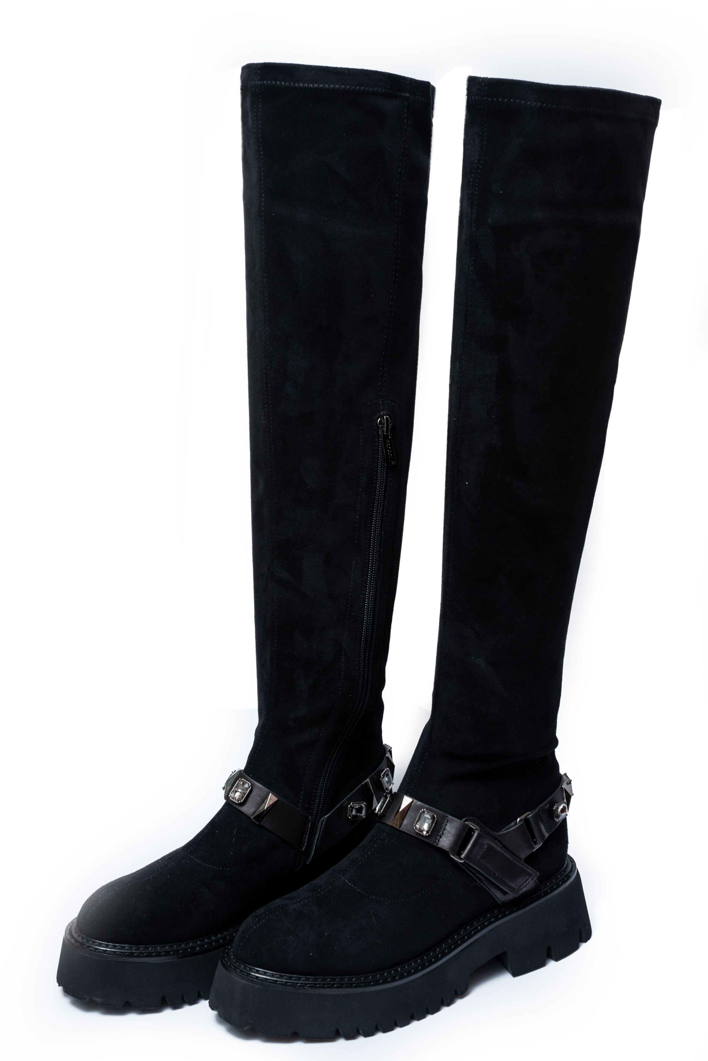 Сапоги Brocoly 00572 Черные