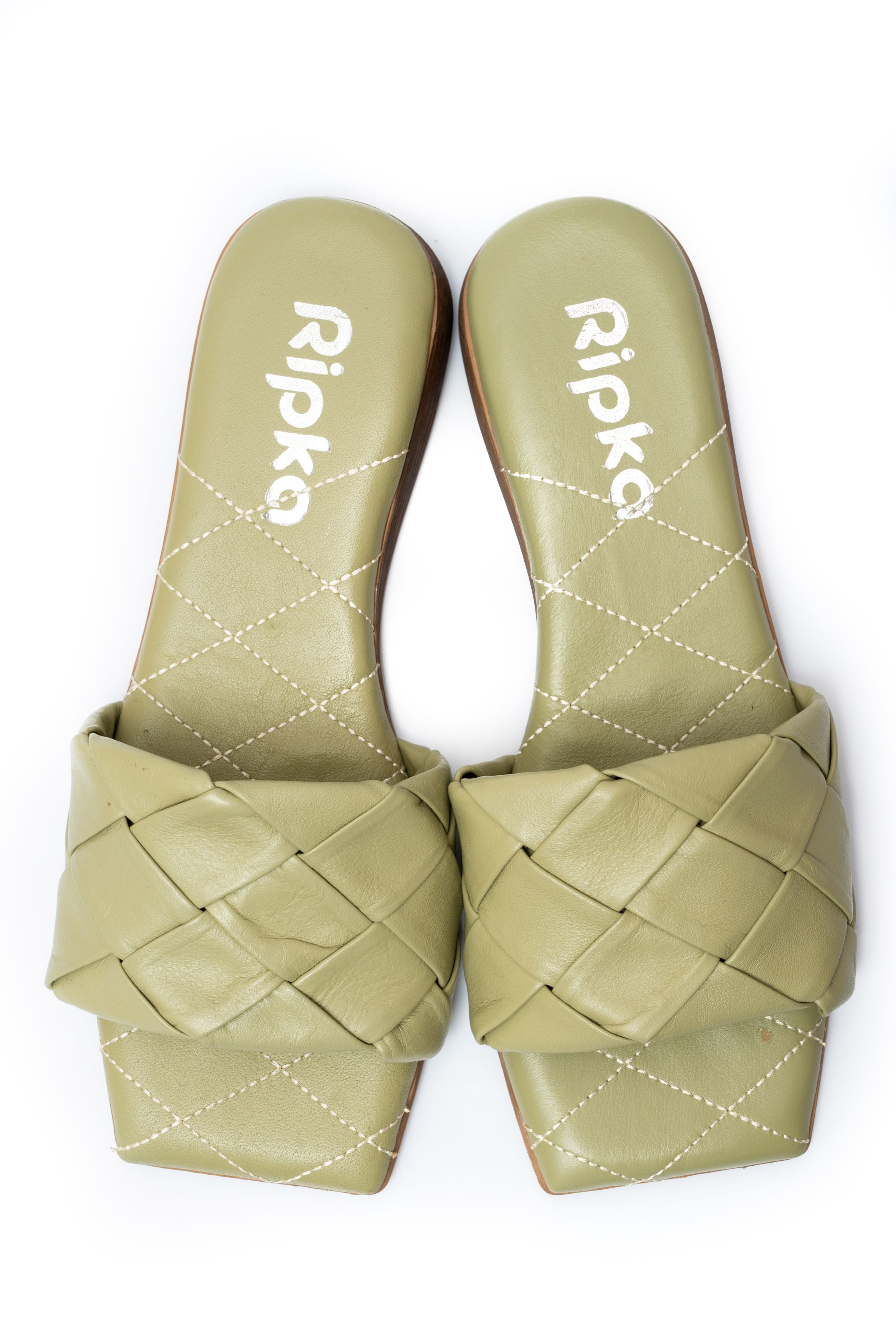 Шлепанцы Ripka 00720 Зеленые