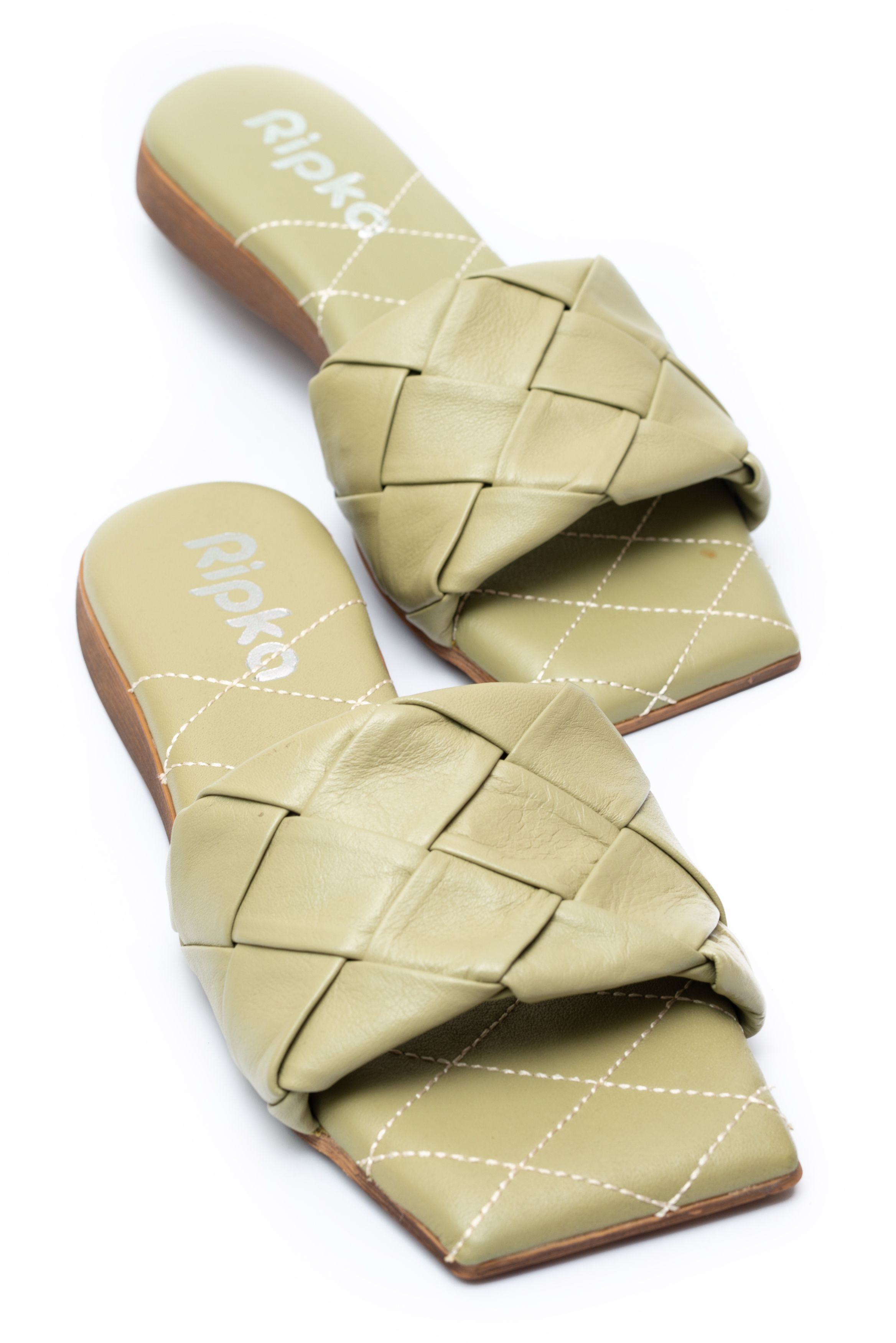 Шлепанцы Ripka 00720 Зеленые