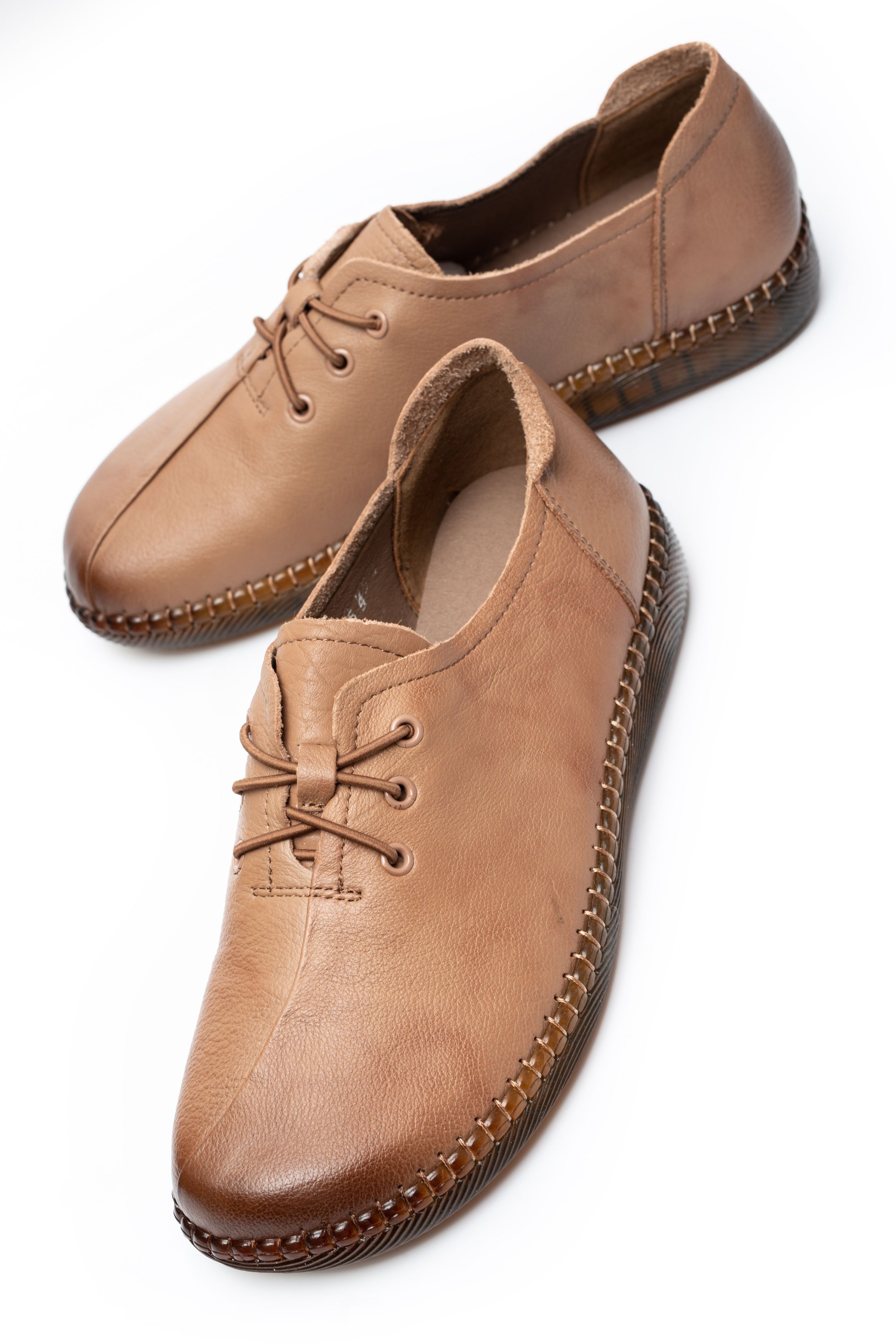 Туфли Juvkel 00735 Бежевые