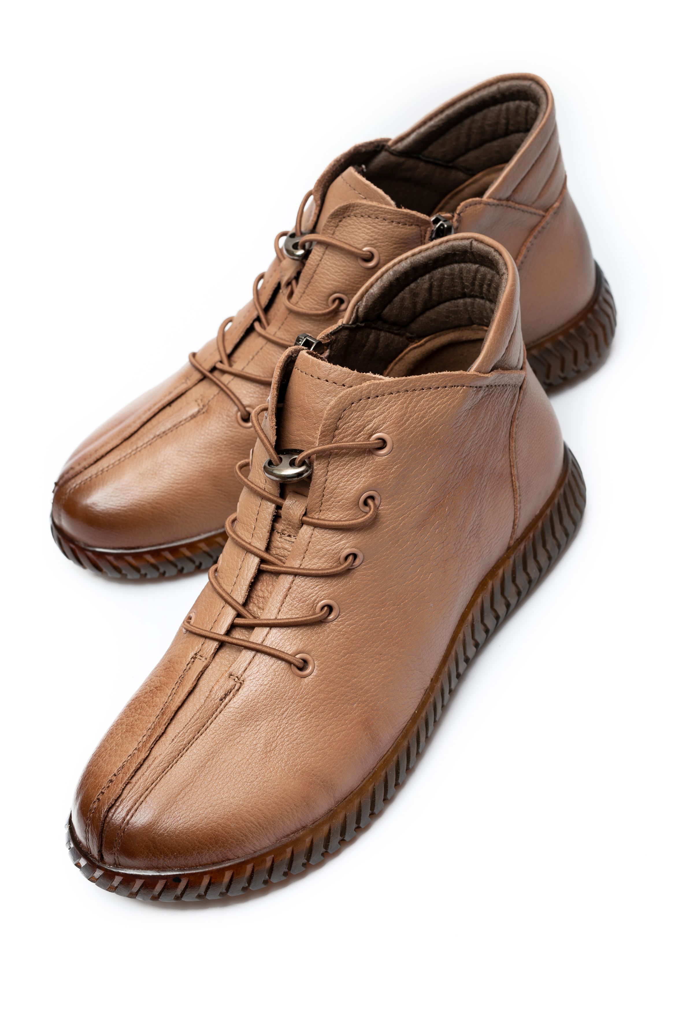 Ботинки Juvkel 00718 Бежевые