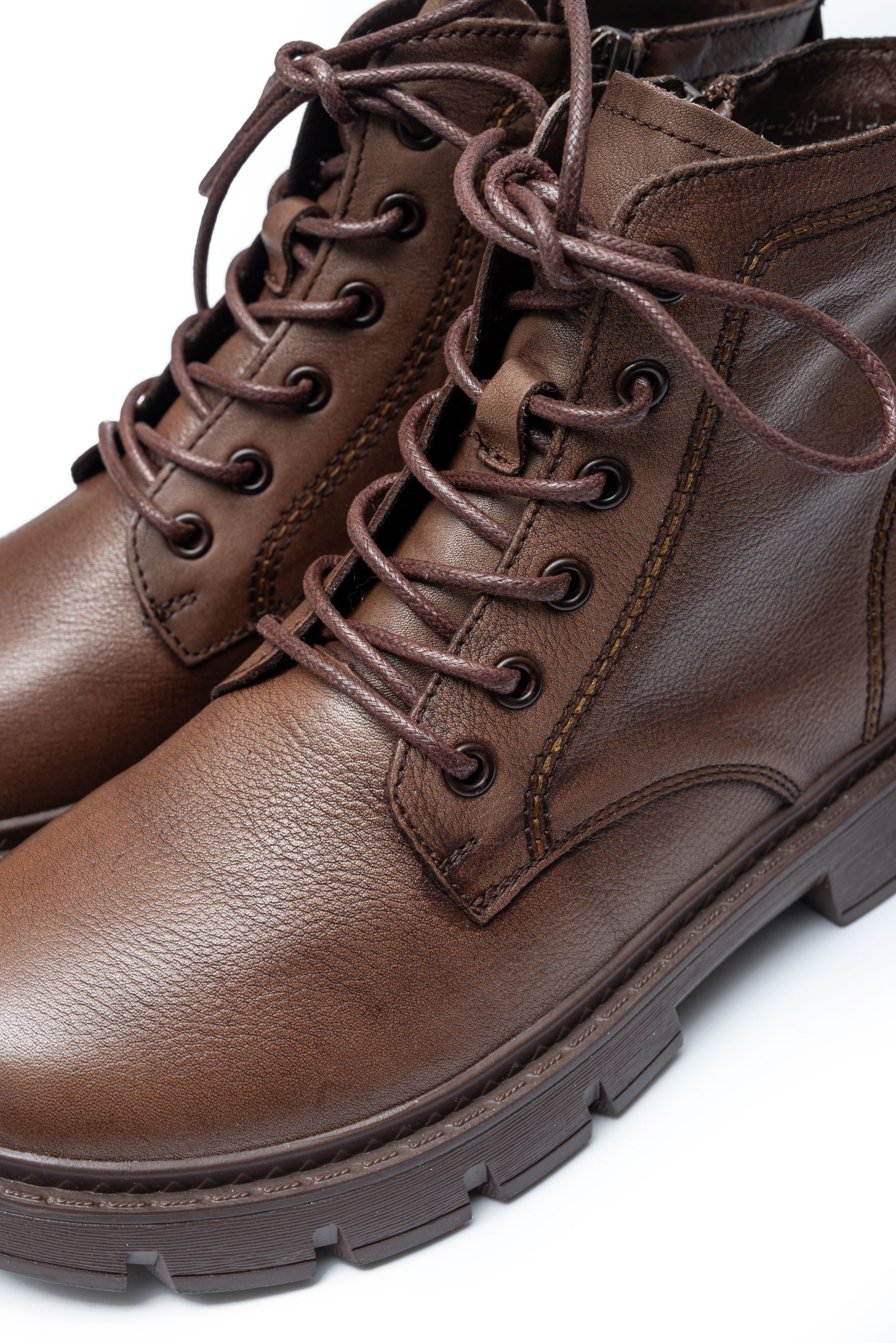 Ботинки Juvkel 00829 Коричневые