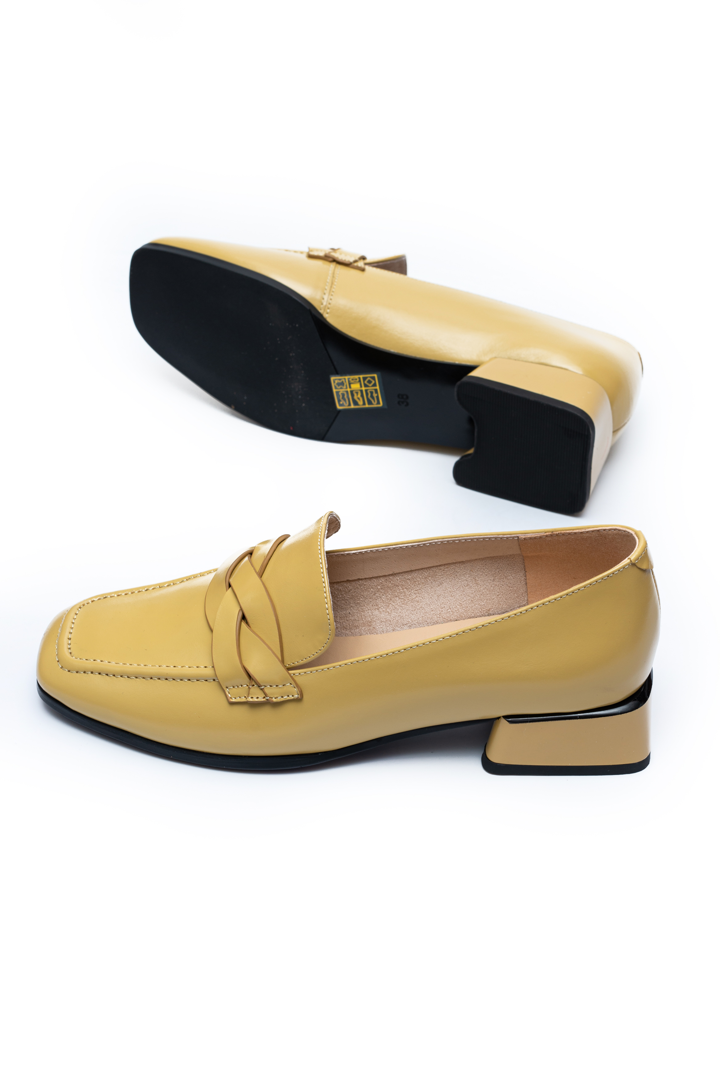 Лоферы Lady Marcia 00875 Желтые