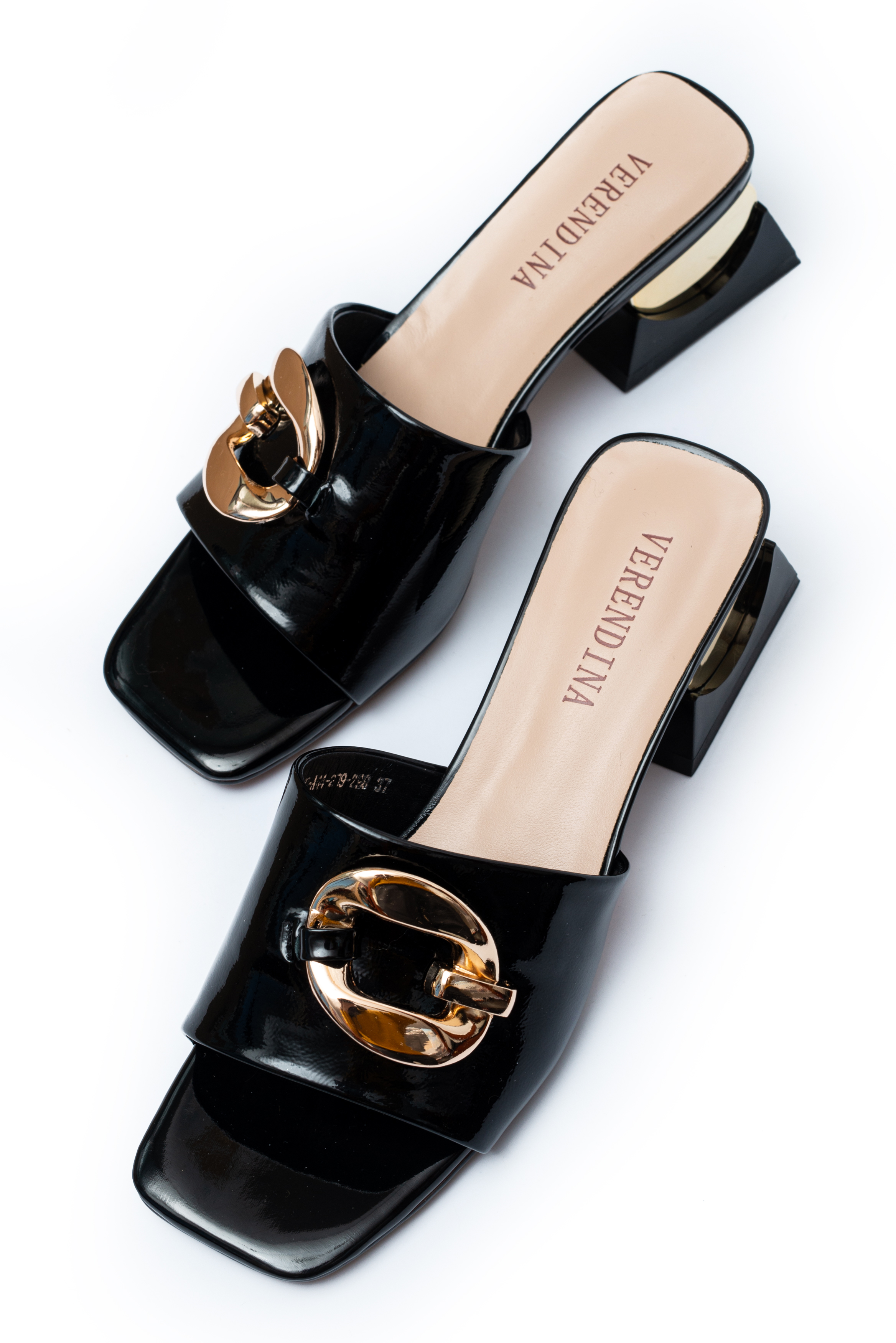 Мюли Verendina 00862 Черные