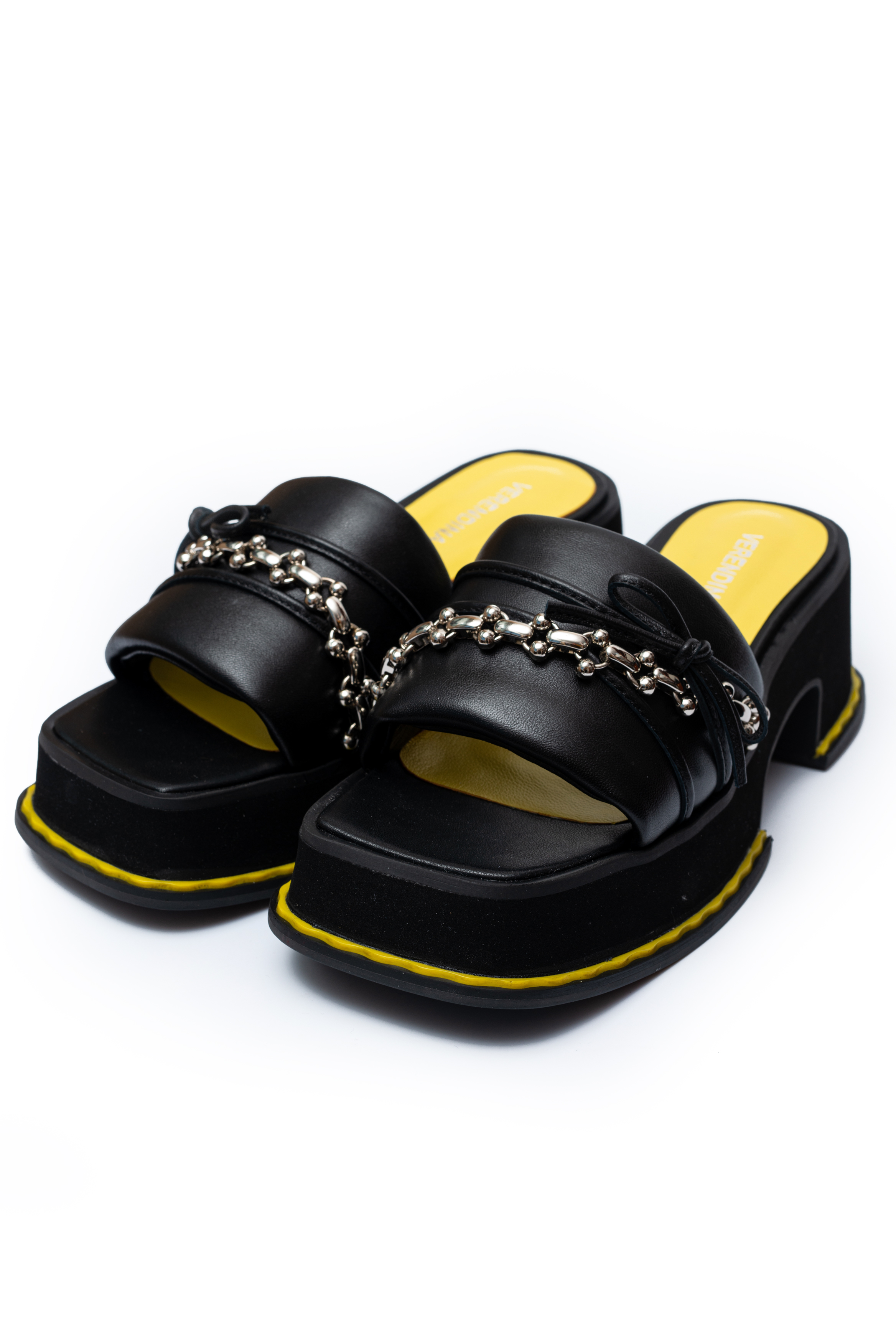 Шлепанцы Verendina 00863 Черные