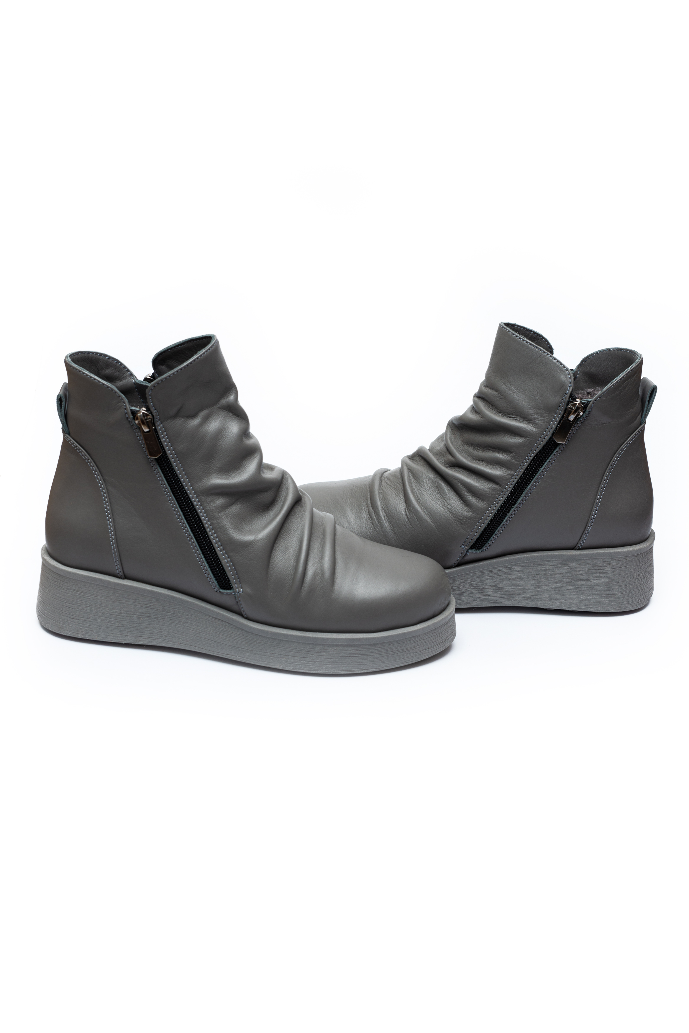 Ботинки Trio 00921 Серые