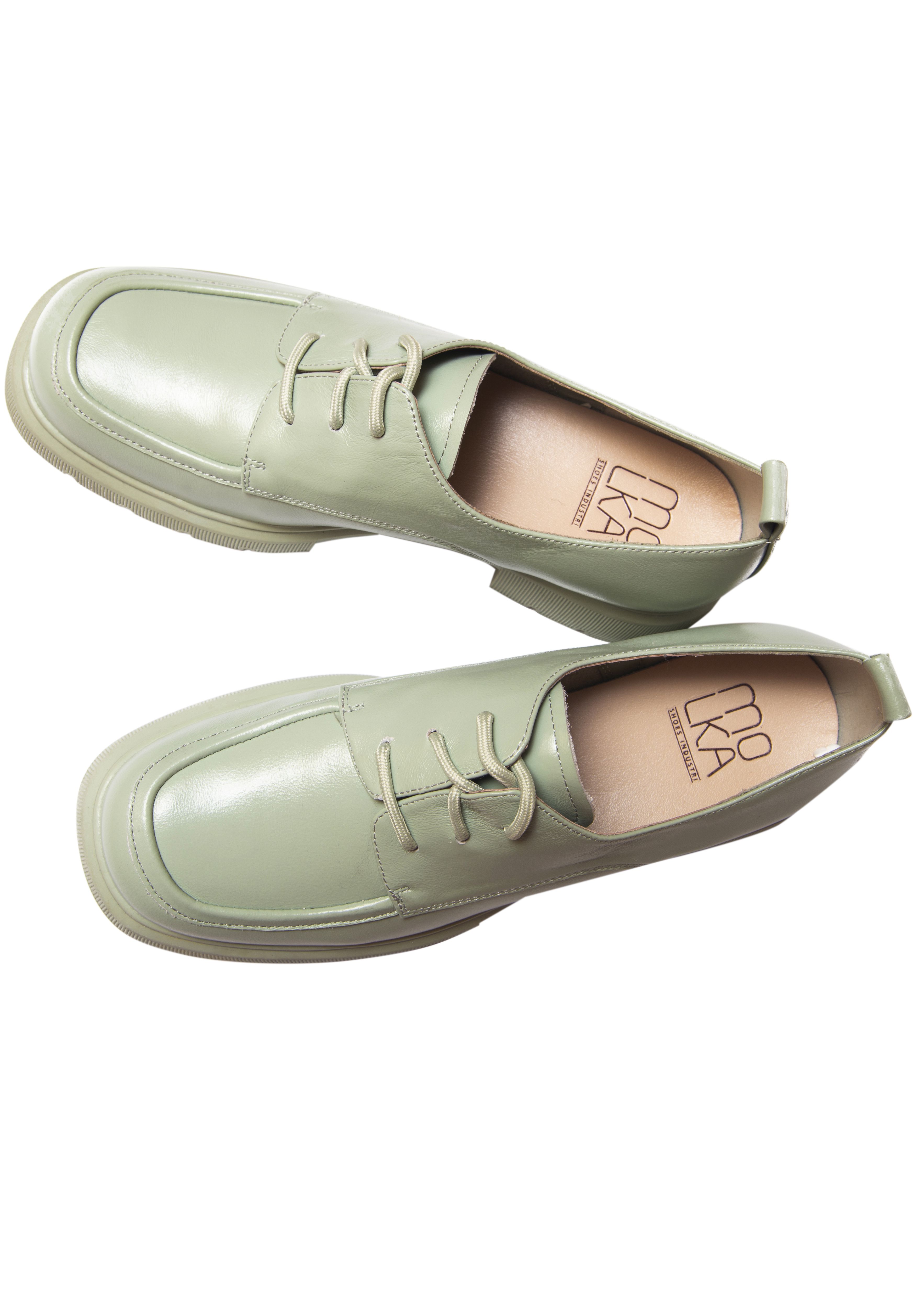 Туфли Molka 00919 Зеленые