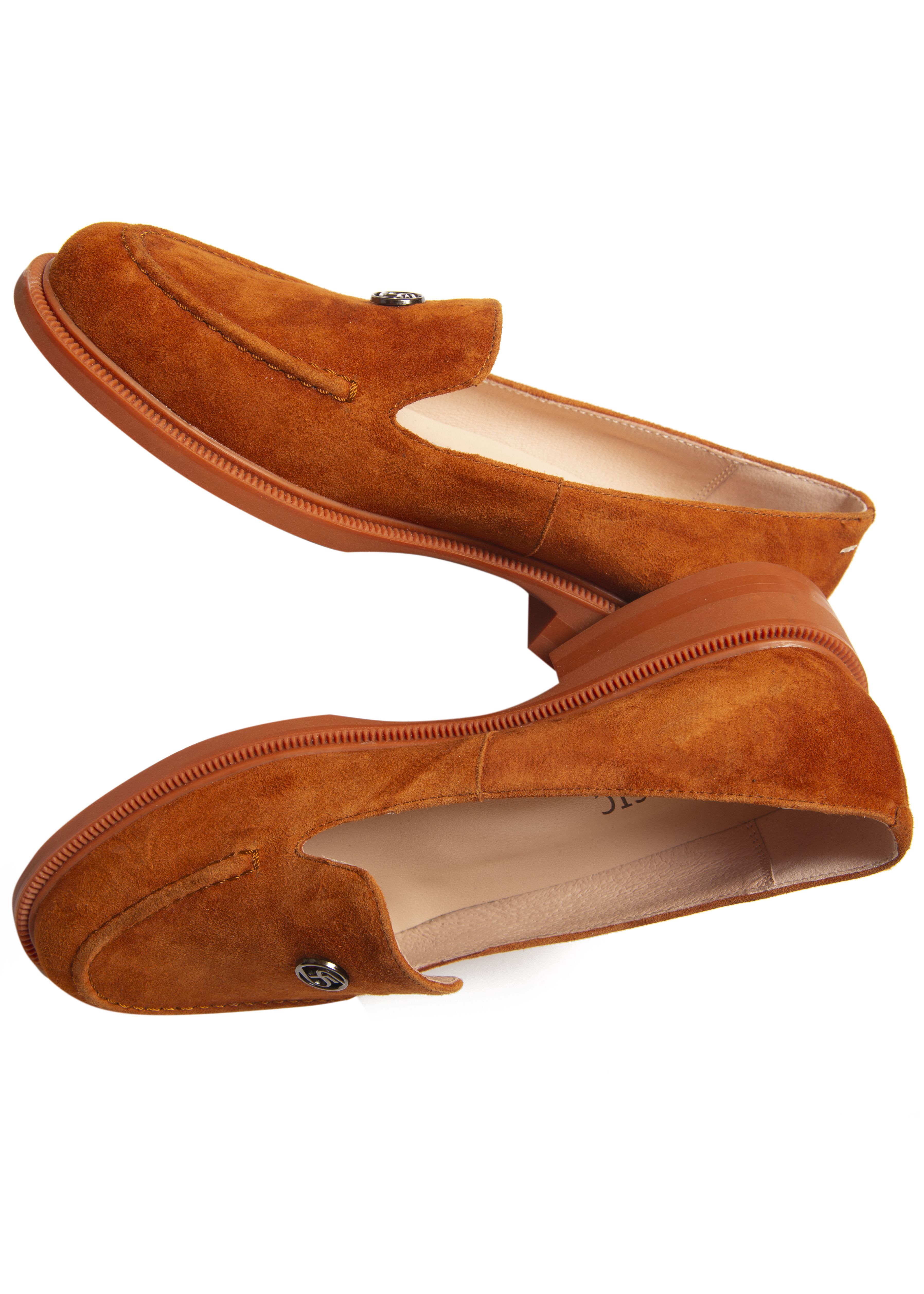 Лоферы My classic 00923 Рыжие