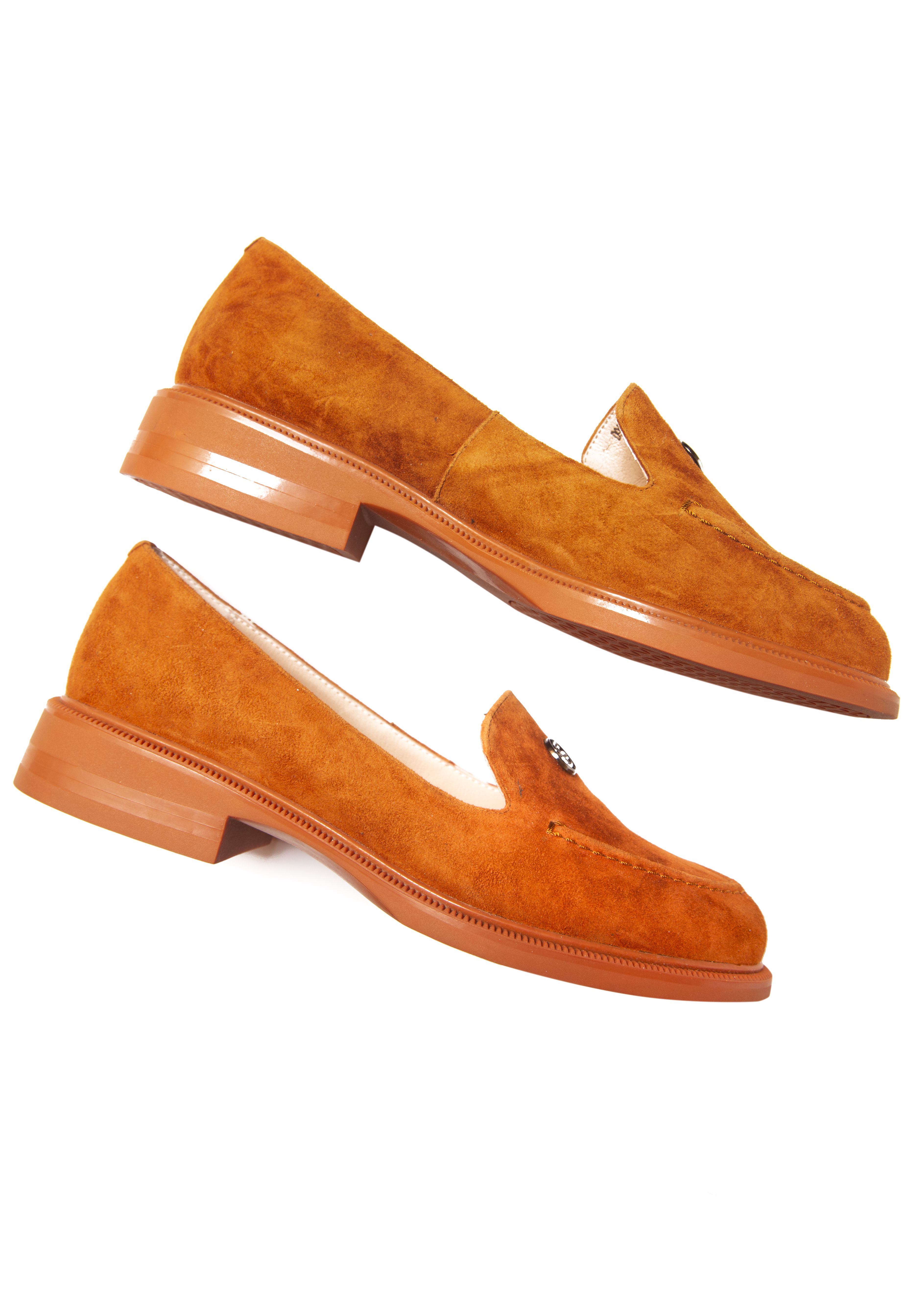 Лоферы My classic 00923 Рыжие