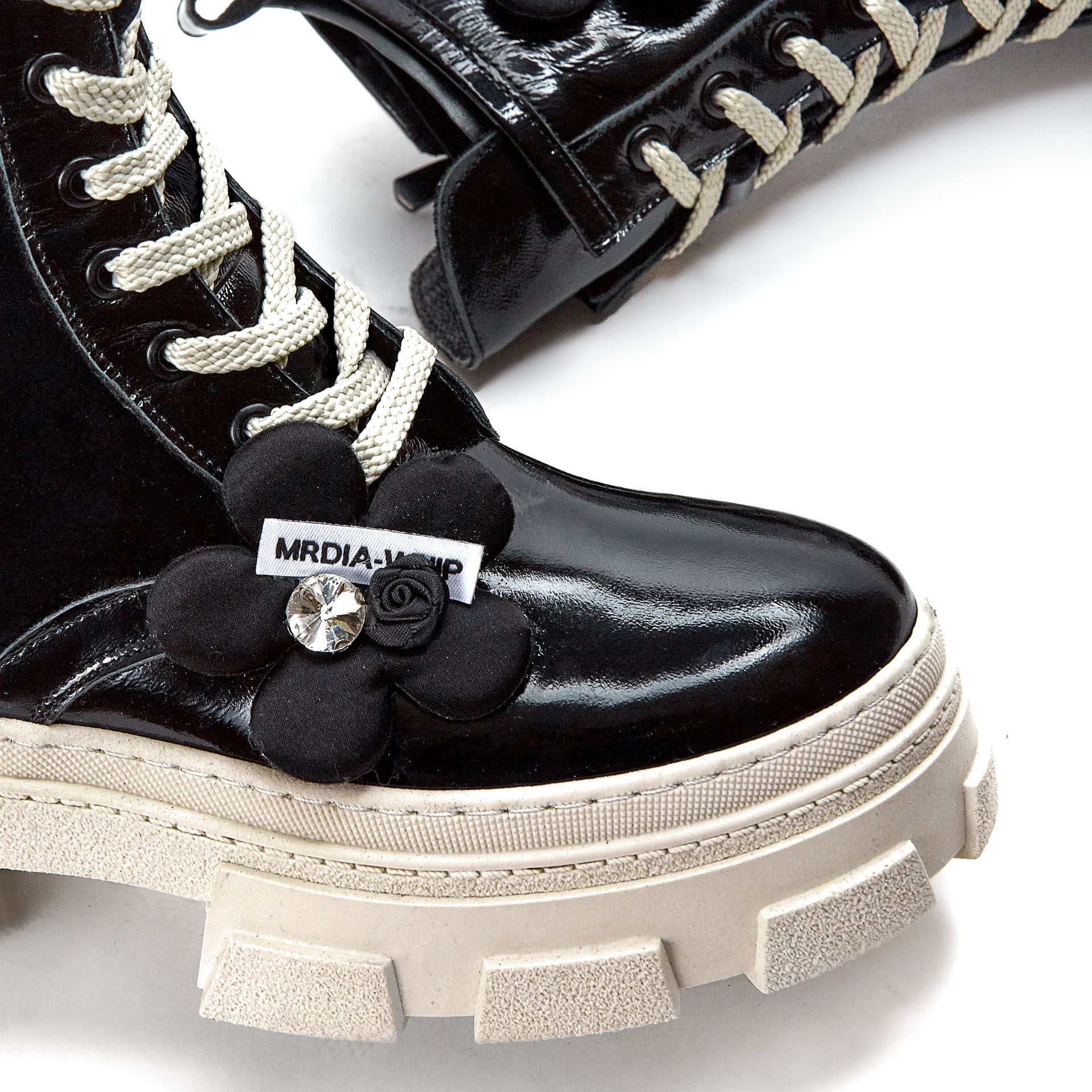 Ботинки Evromoda 00954 Черные