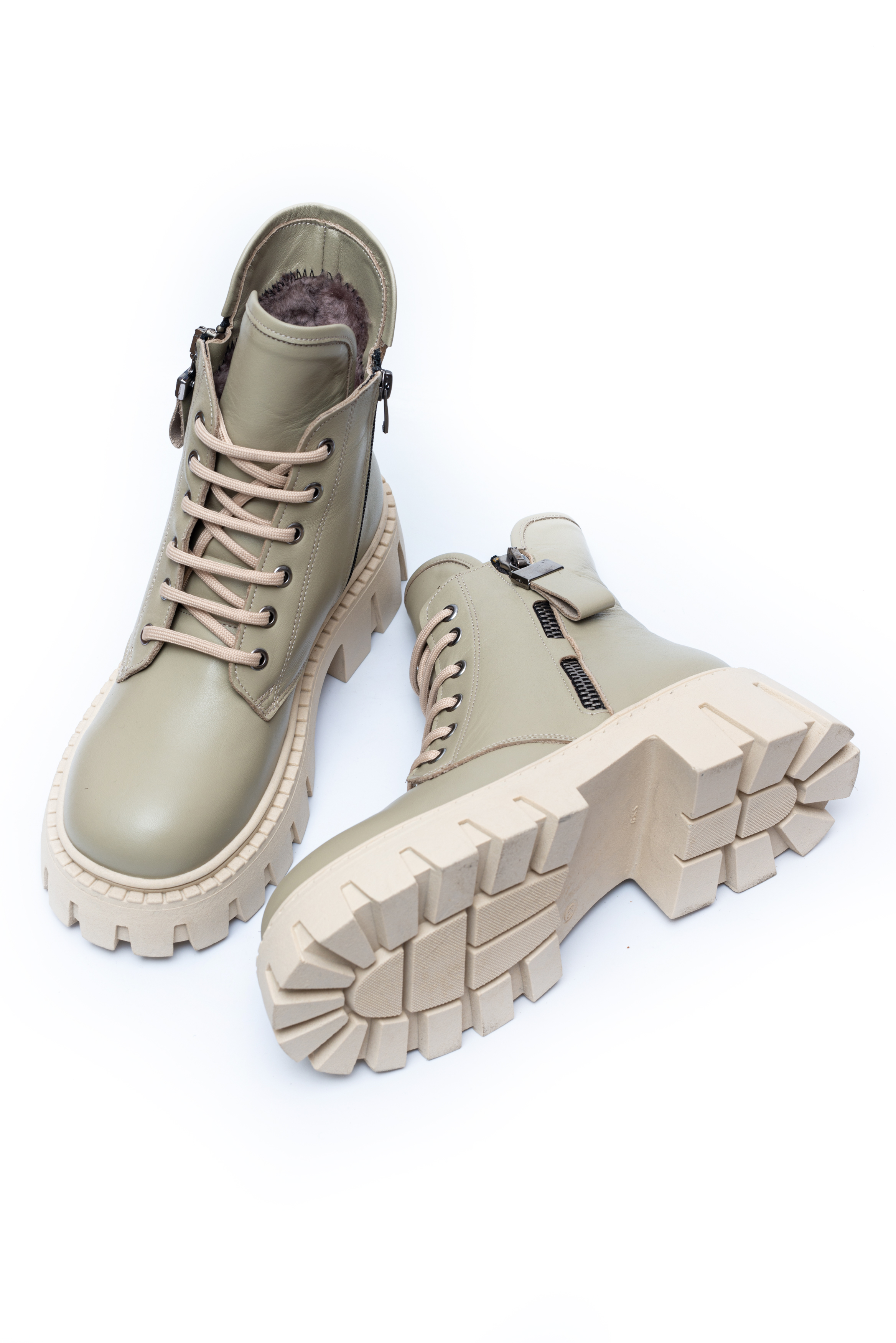 Ботинки Mario Muzi 00964 Зеленые