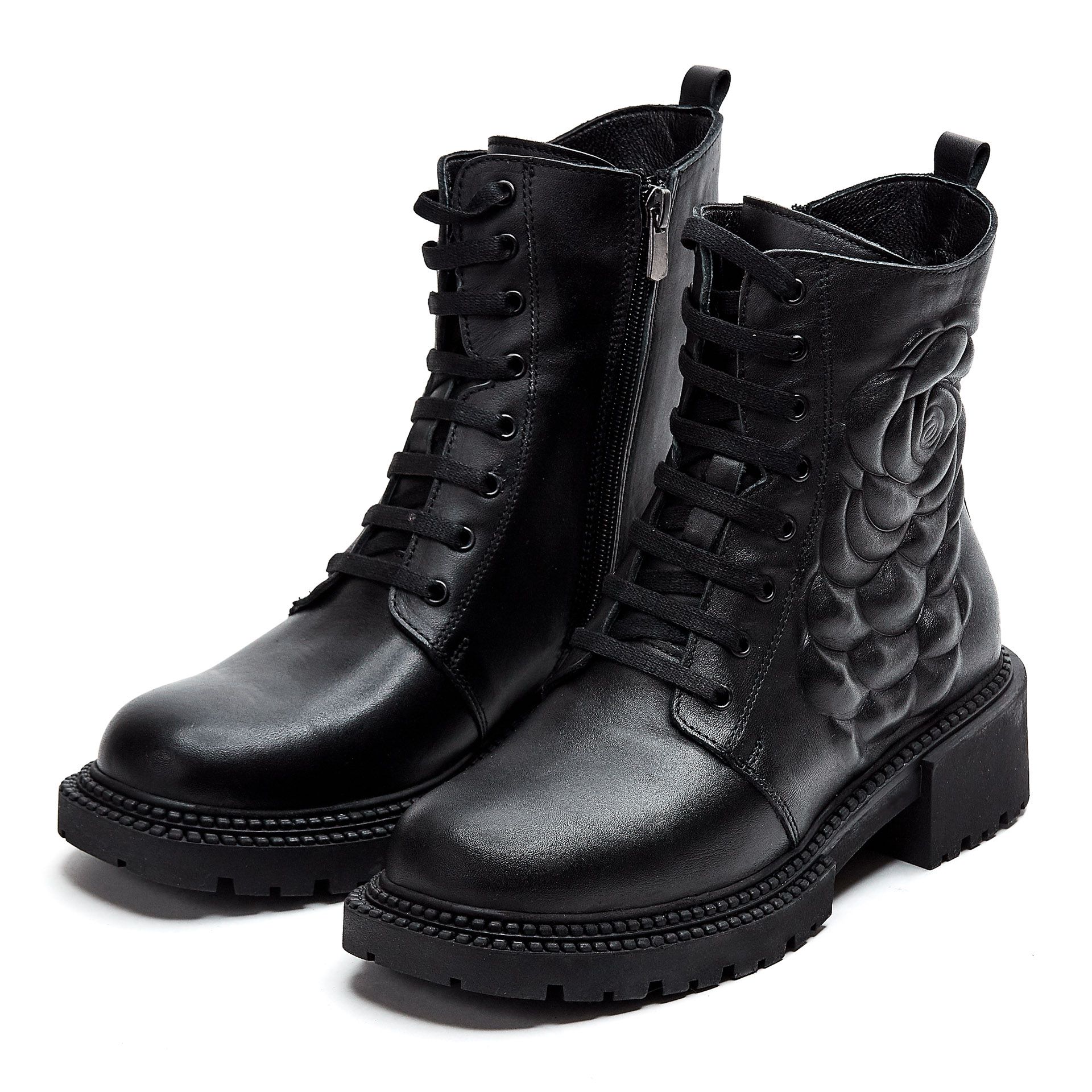 Ботинки Evromoda 00977 Черные