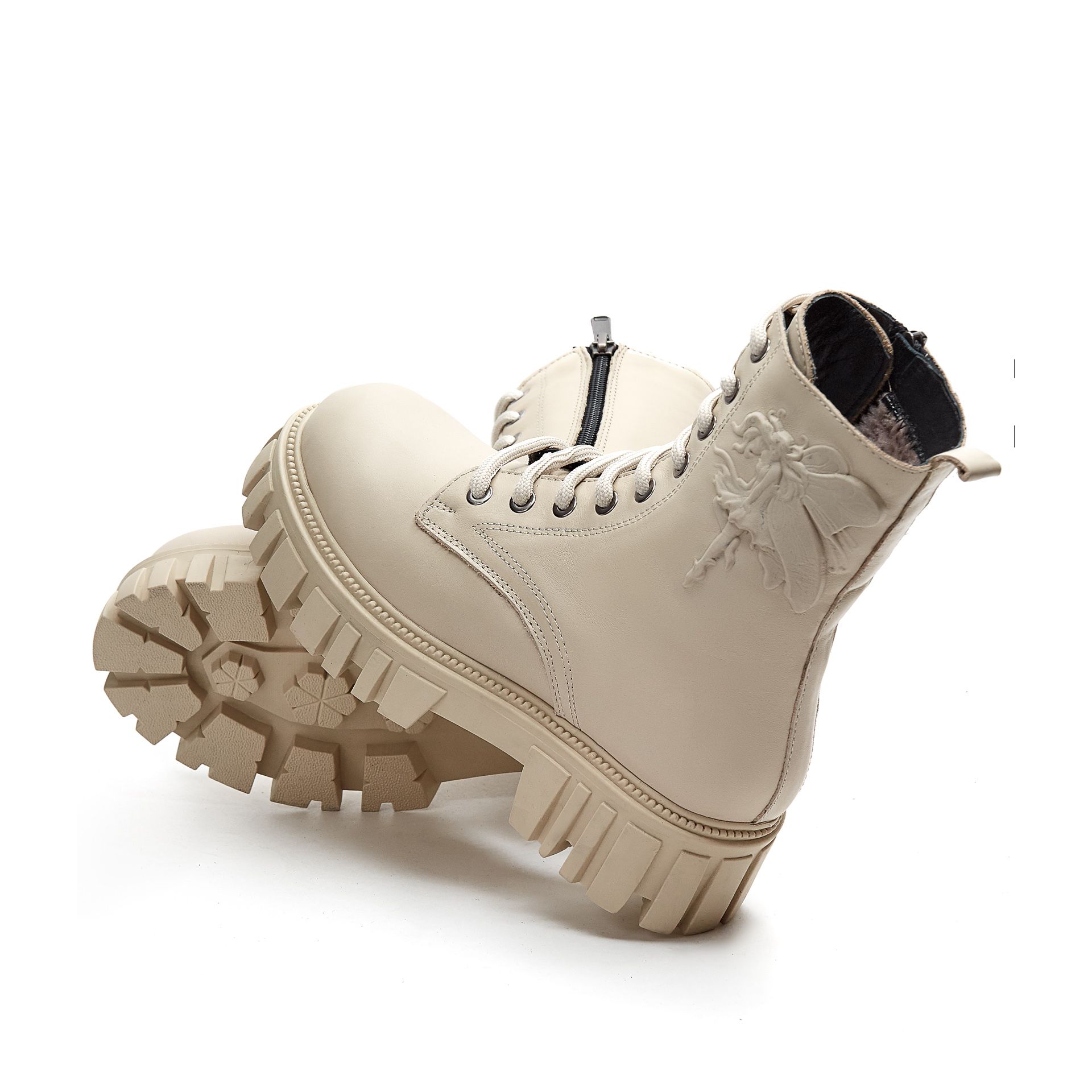 Ботинки Trio 00980 Бежевые