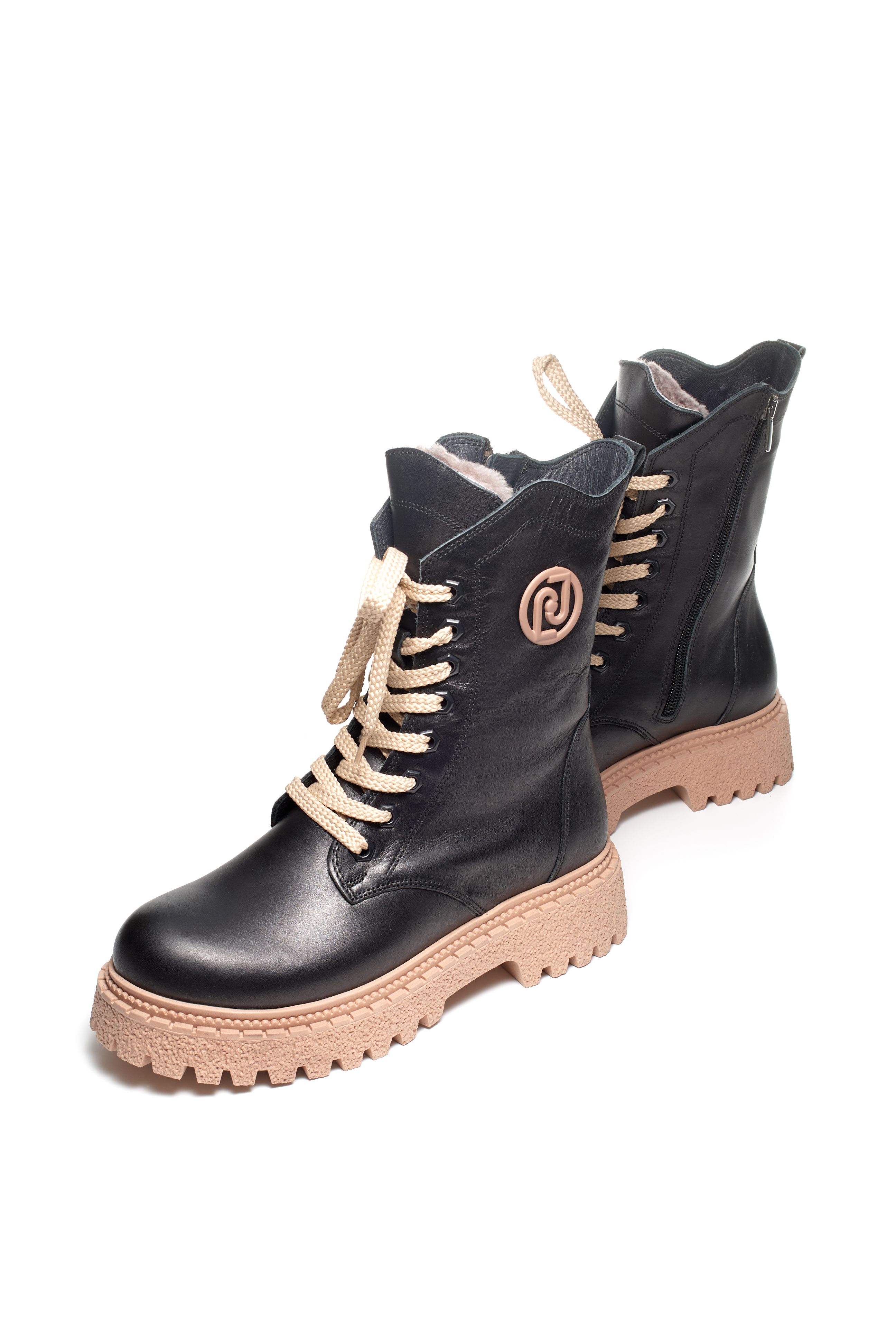 Ботинки Evromoda 01005 Черные