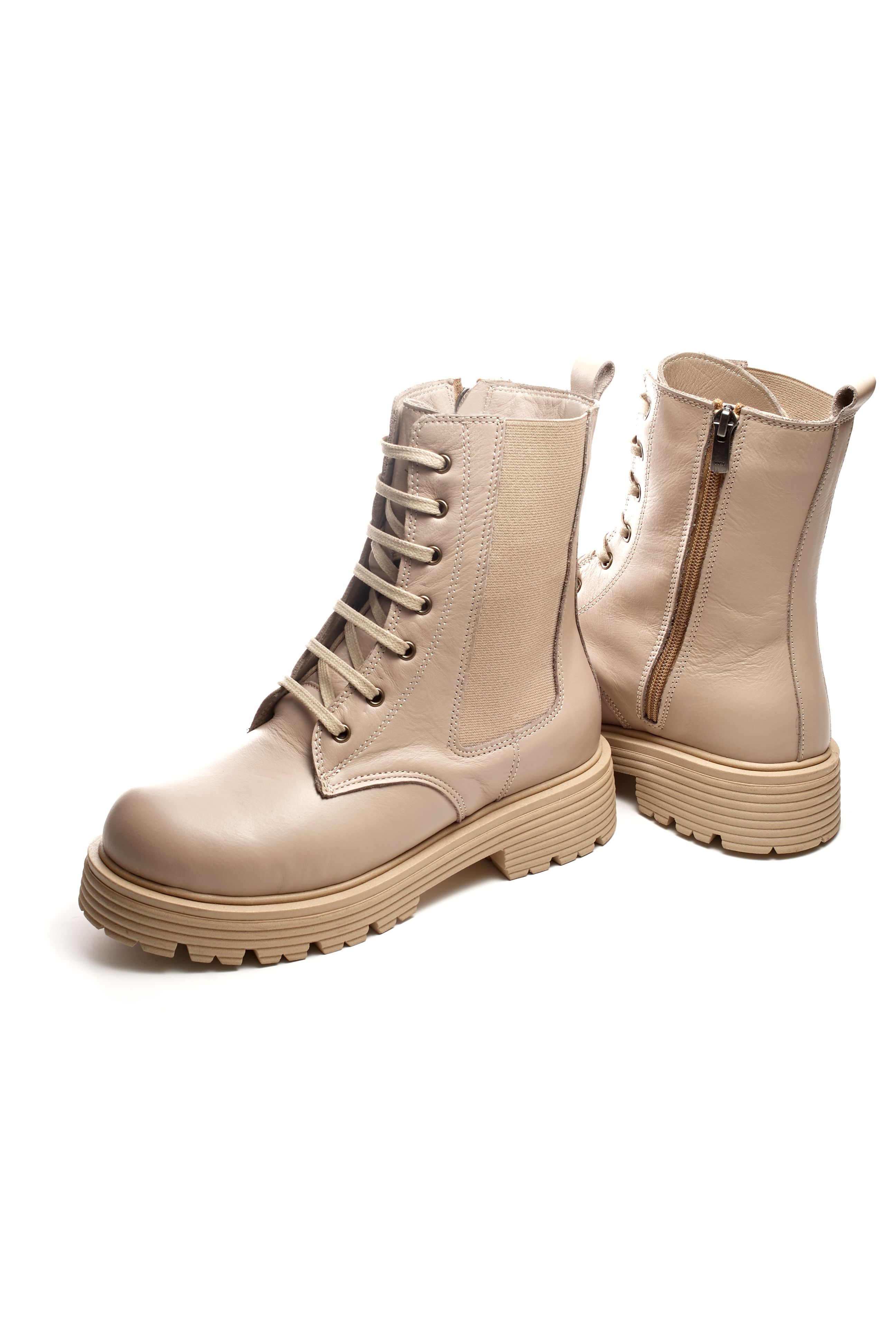 Ботинки Trio 01003 Бежевые