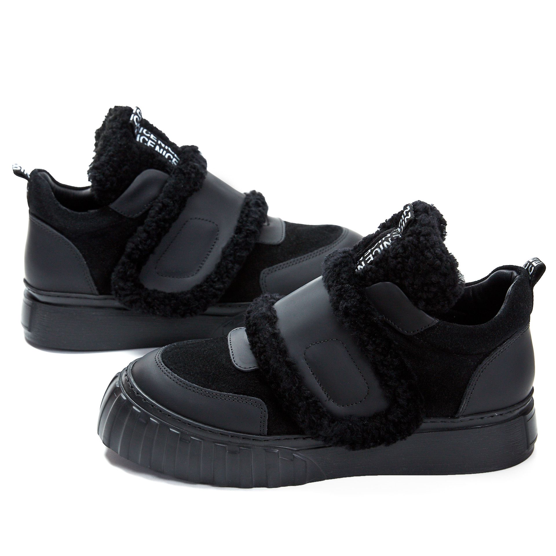 Ботинки Evromoda 01017 Черные