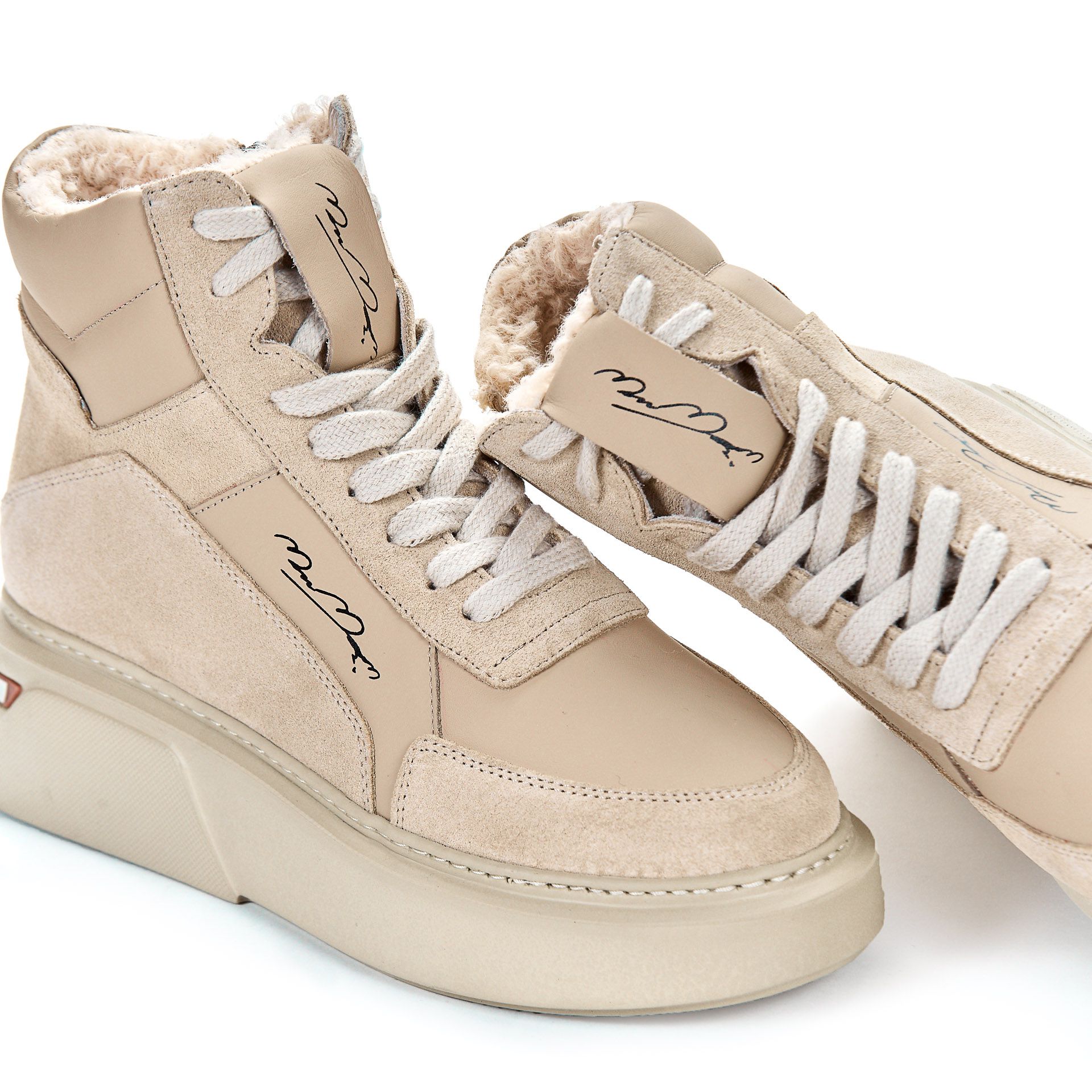 Ботинки Magnolya 01014 Бежевые