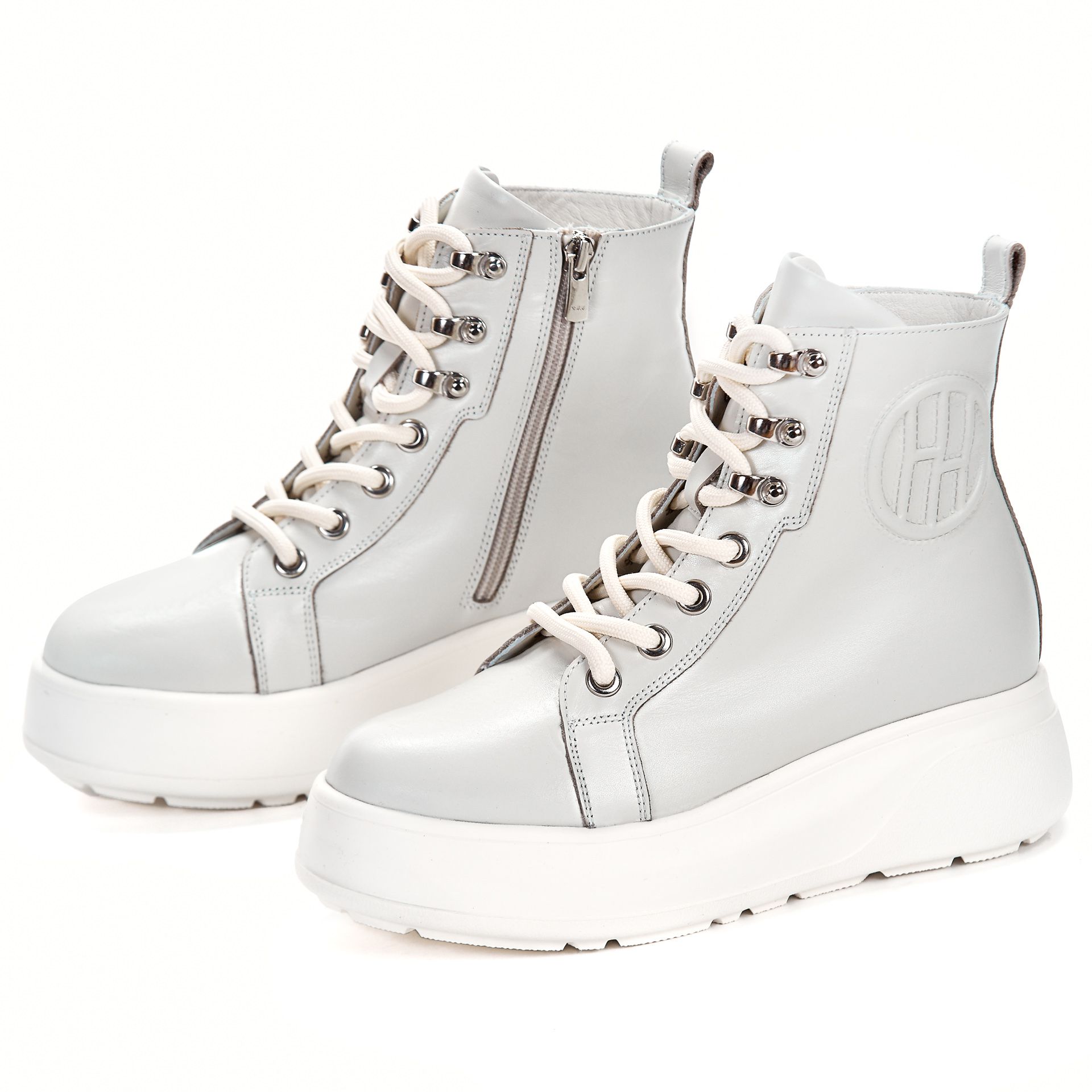 Ботинки Mario Muzi 01019 Серые