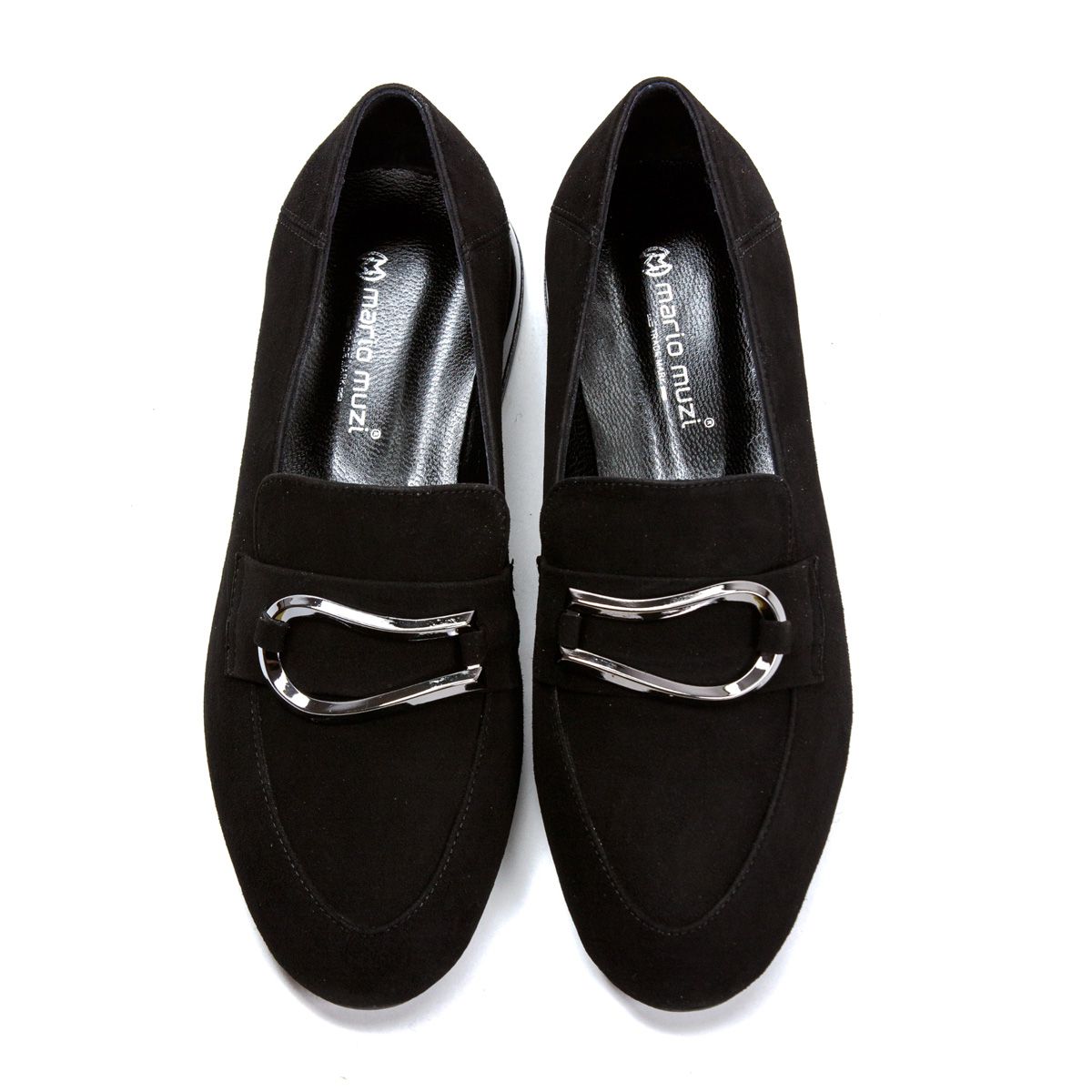 Лоферы Mario muzi 01053 Черные