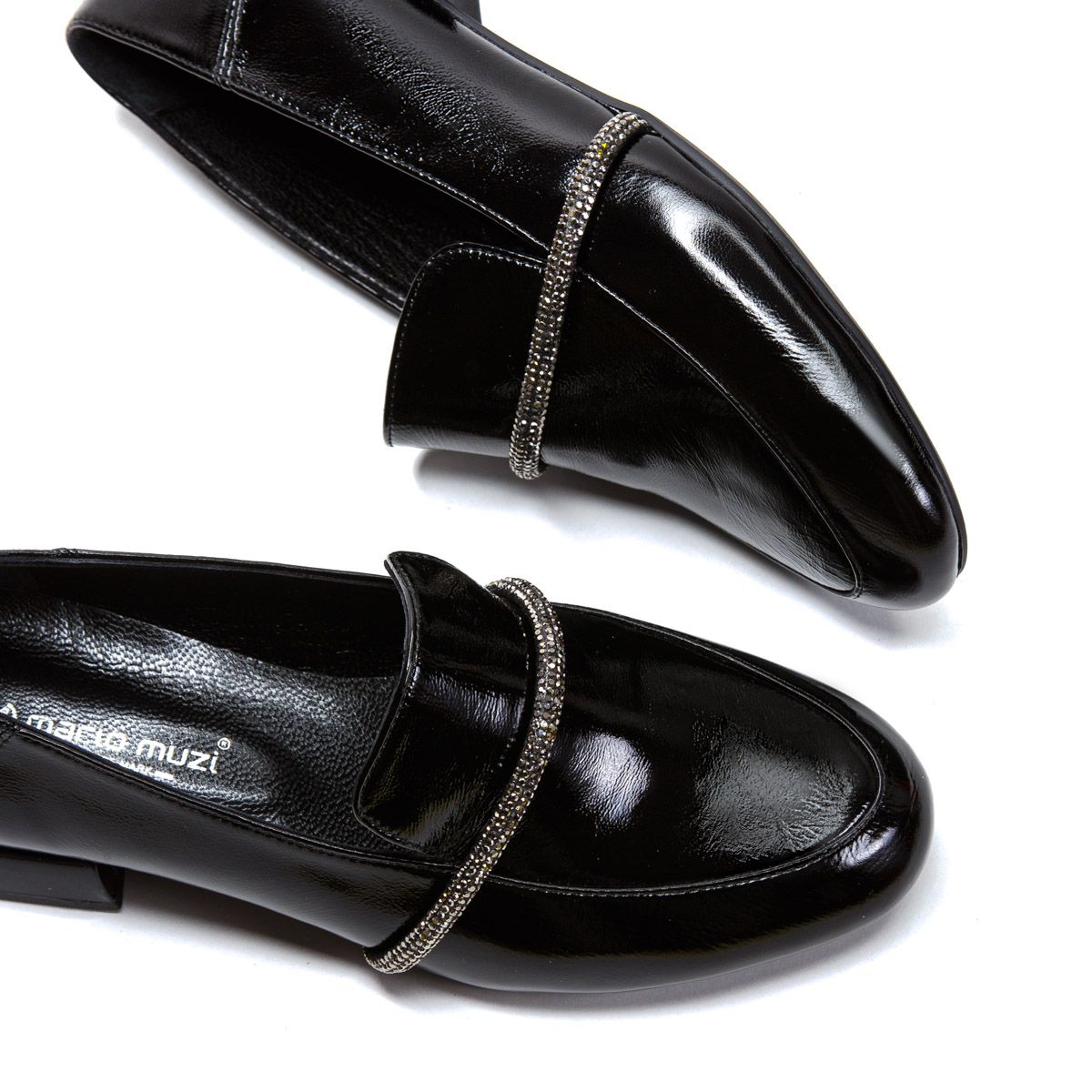 Лоферы Mario Muzi 01054 Черные