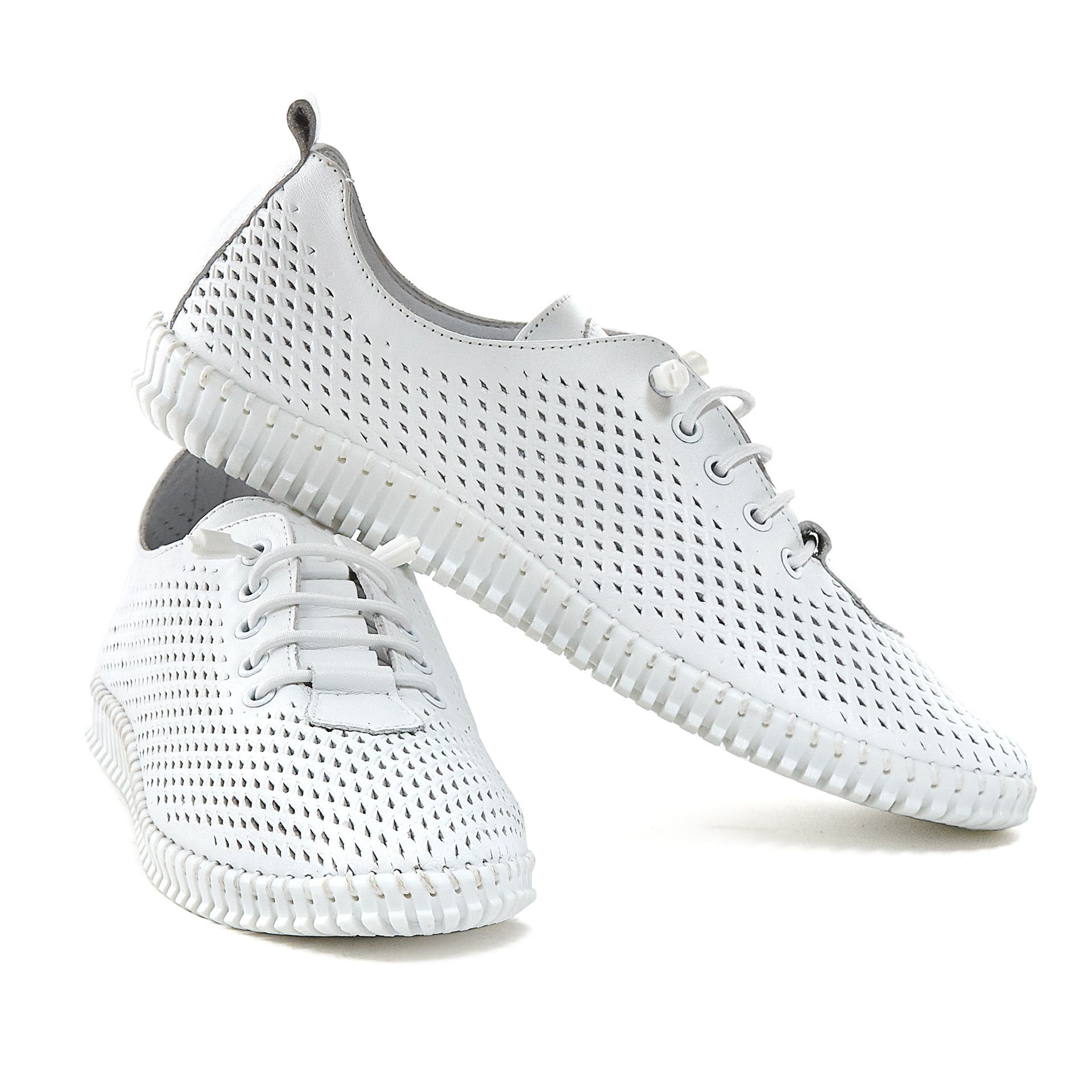 Кеды Evromoda 01043 Белые