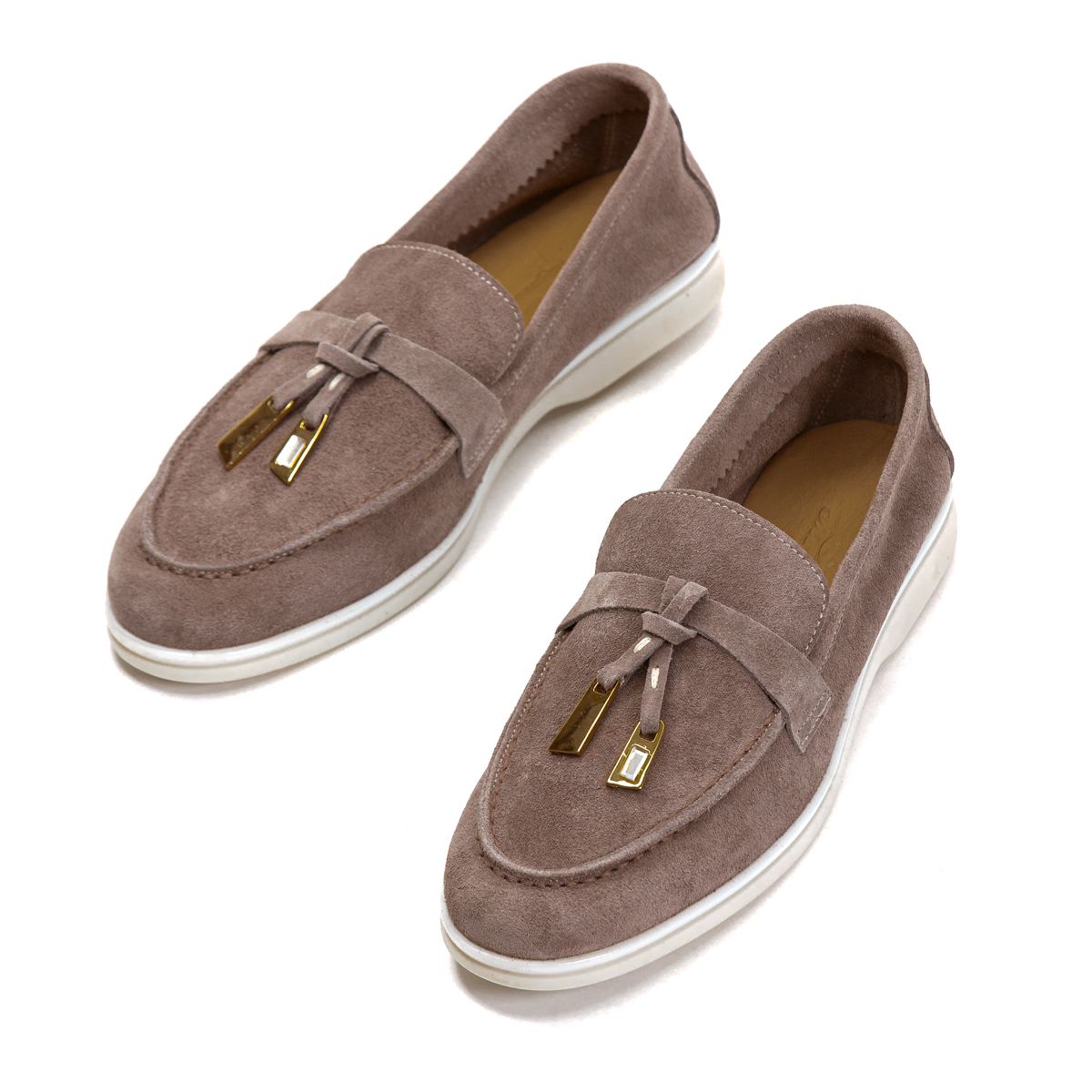 Лоферы Magnolya 01055 Серые