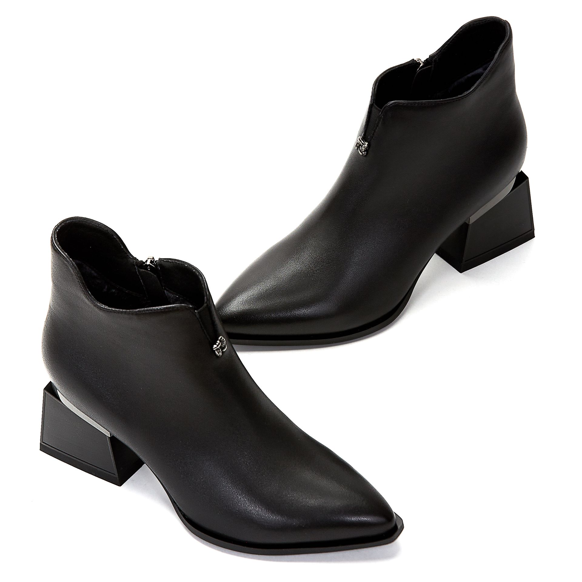 Ботильоны Brocoly 01032 Черные