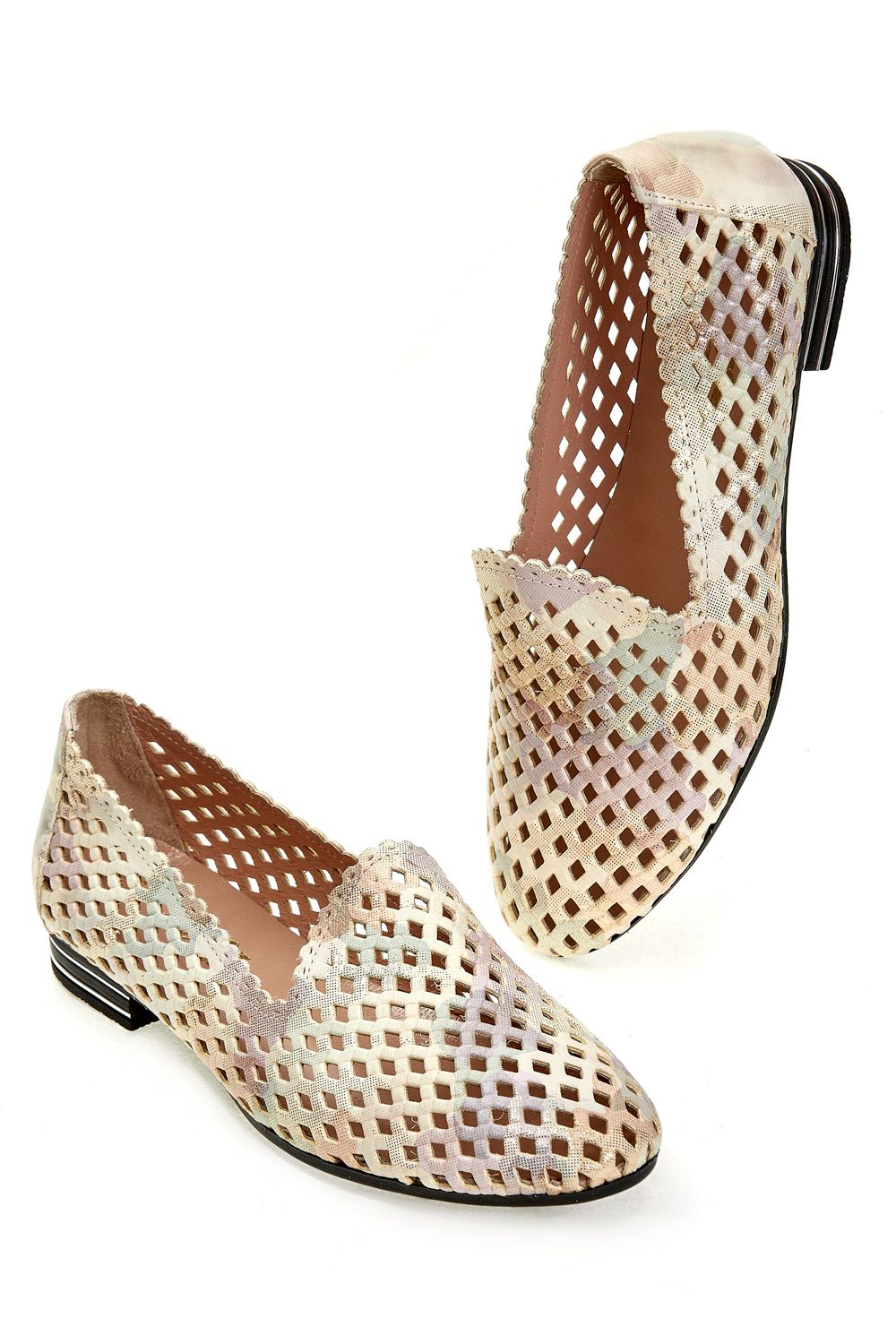 Лоферы Magnolya 01083 Золотые