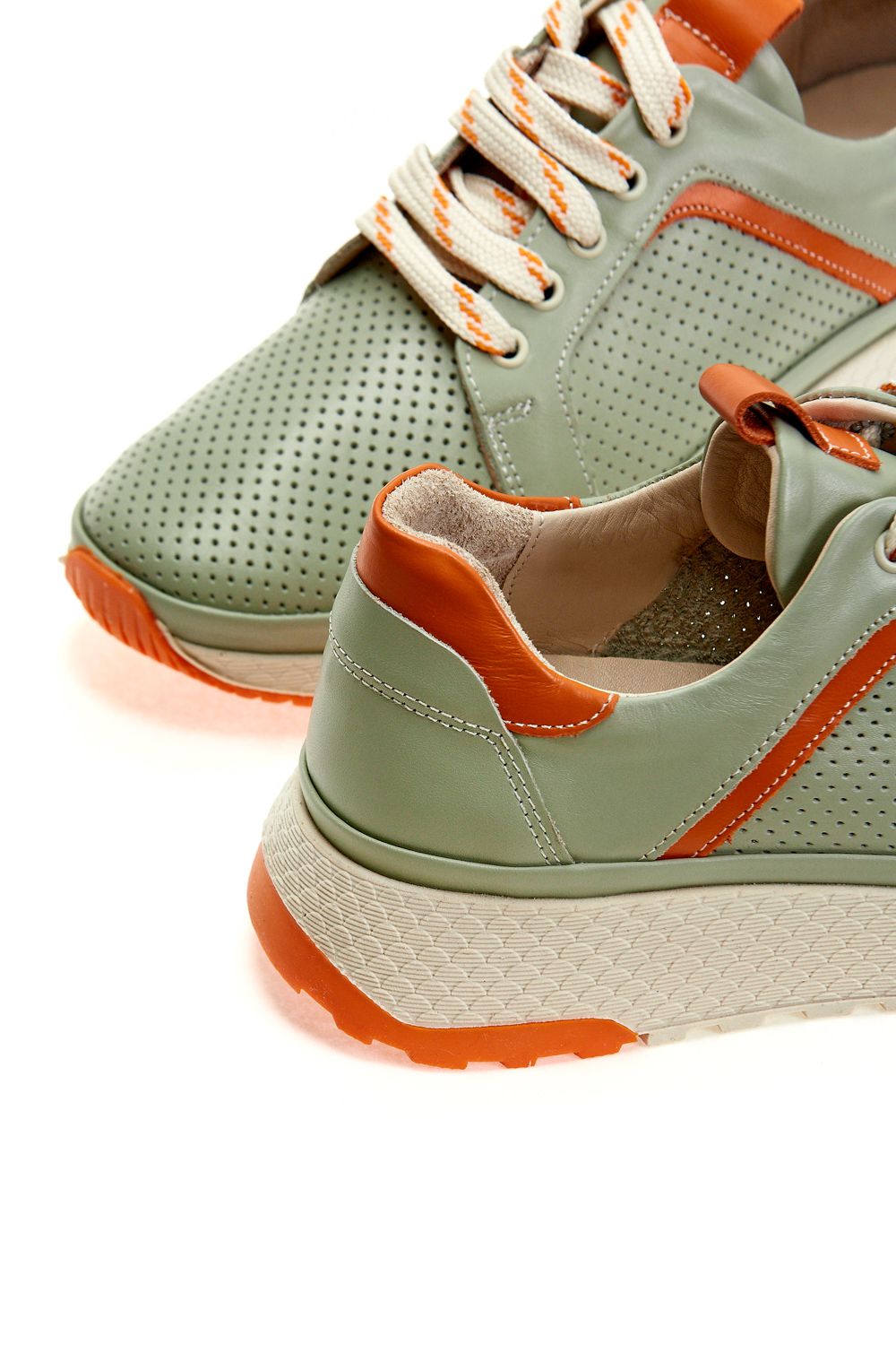 Кроссовки Evromoda 01073 Зеленые