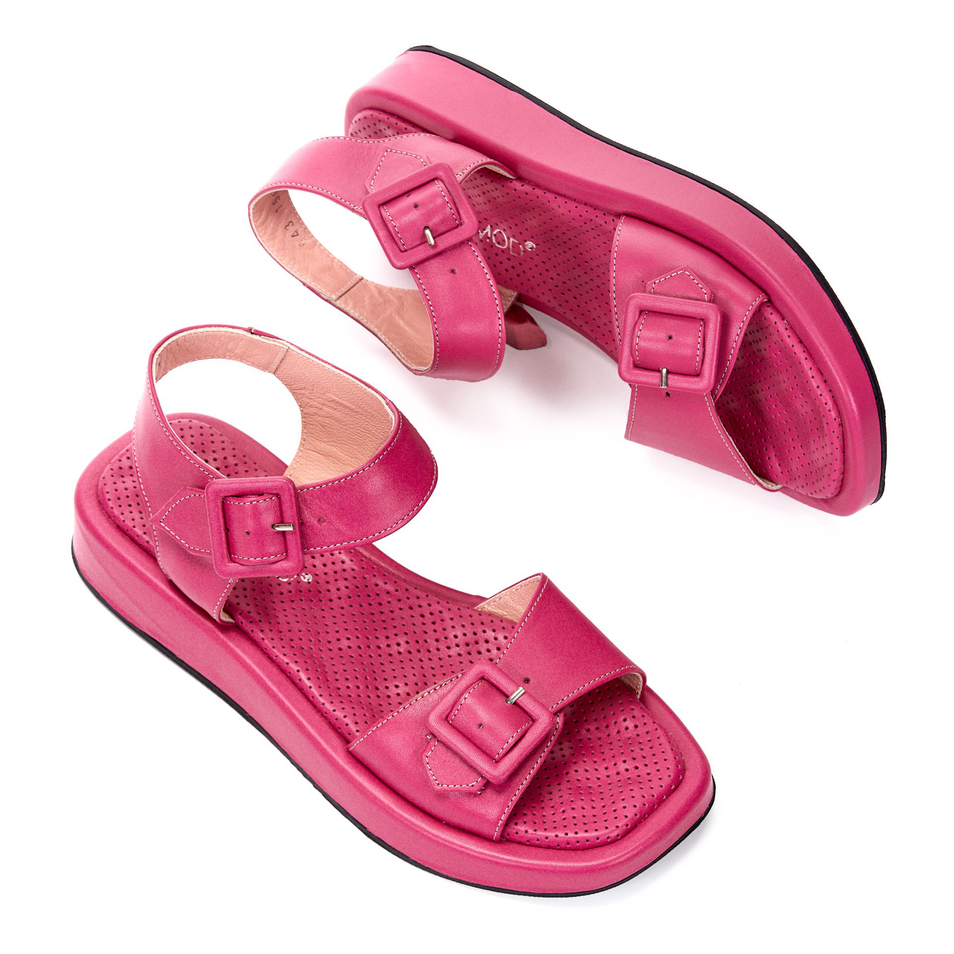 Босоножки Evromoda 01106 Розовые