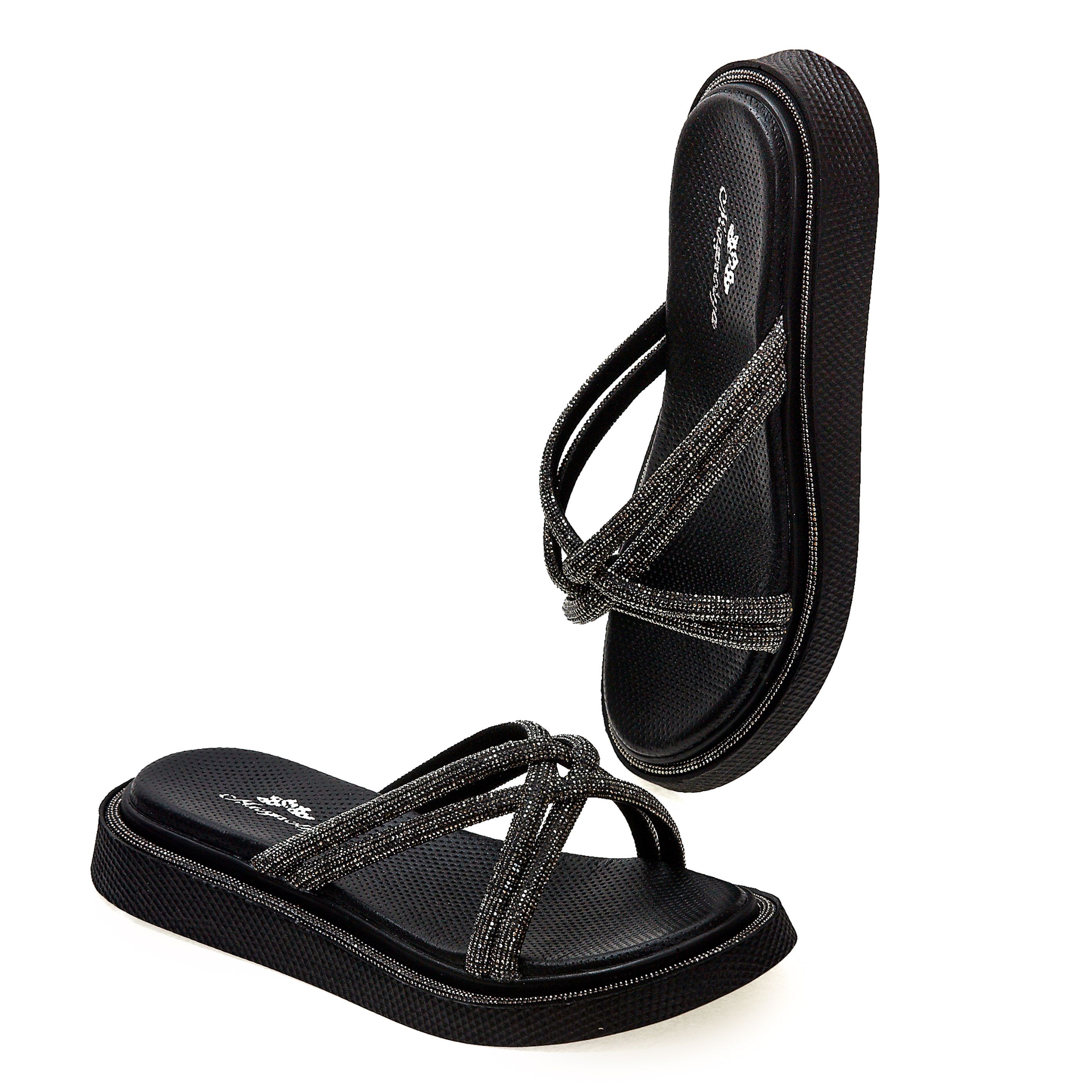 Шлепанцы Magnolya 01115 Черные