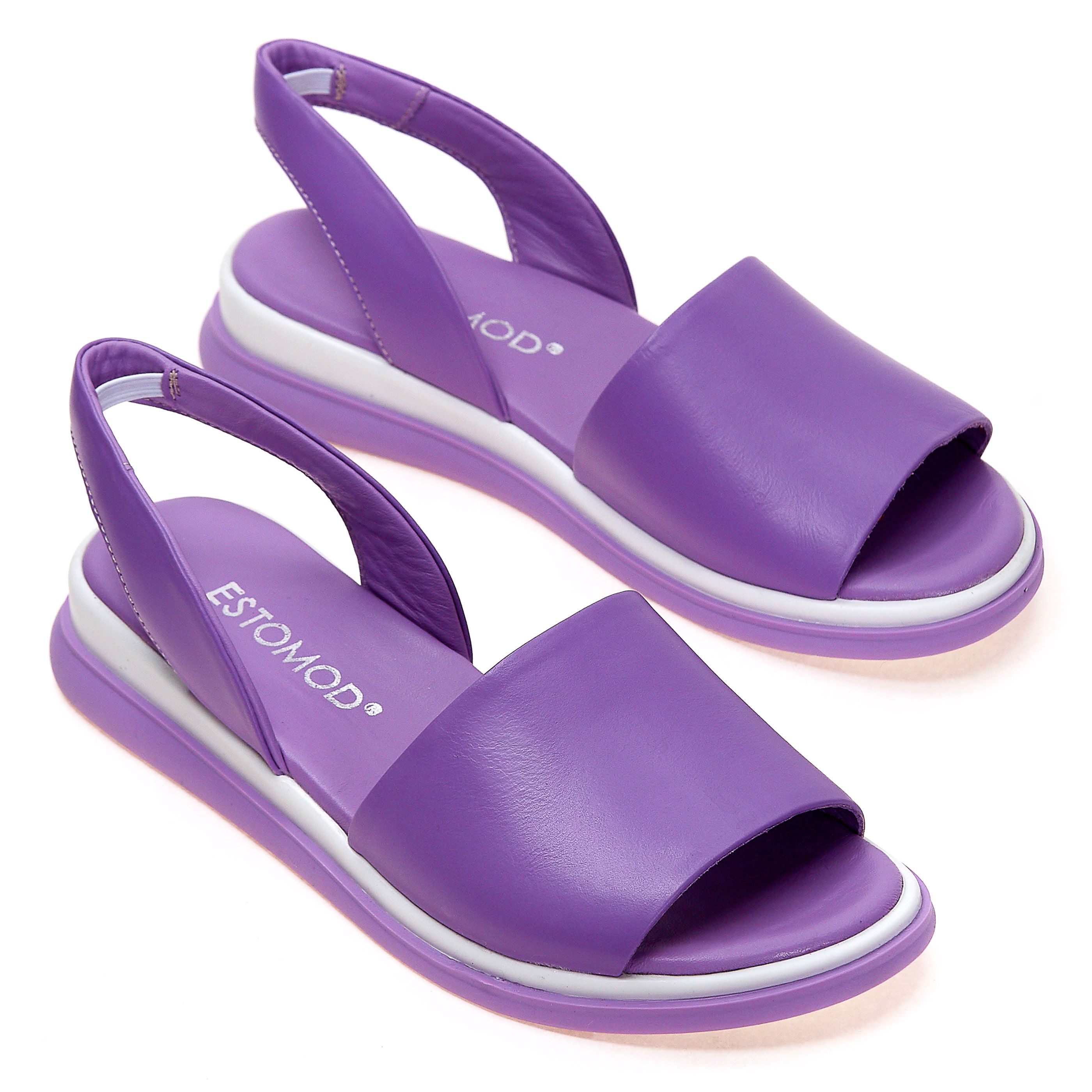 Босоножки Estomod 01152 Фиолетовые