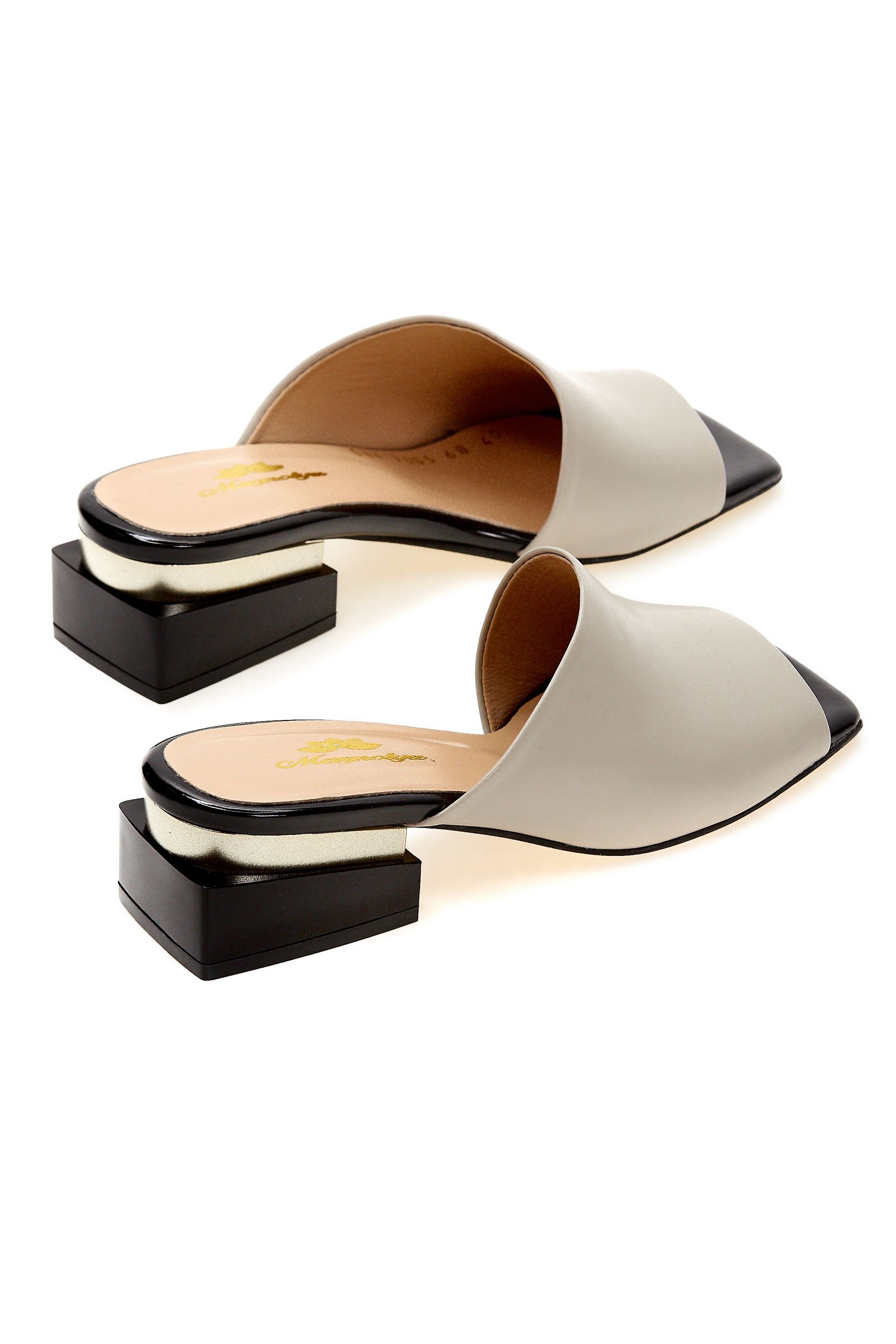 Мюли Magnolya 01129 Бежевые