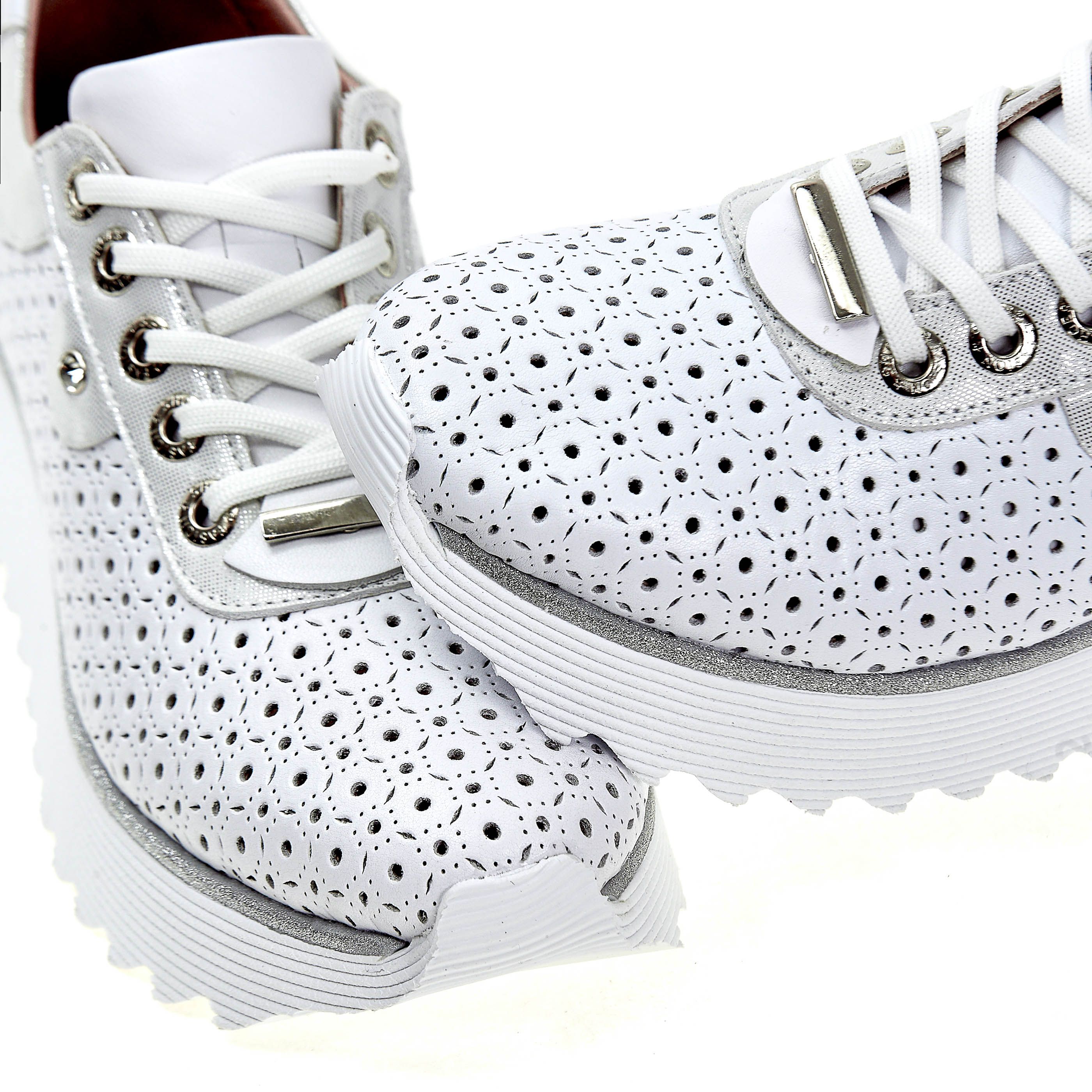 Туфли Evromoda 01121 Белые