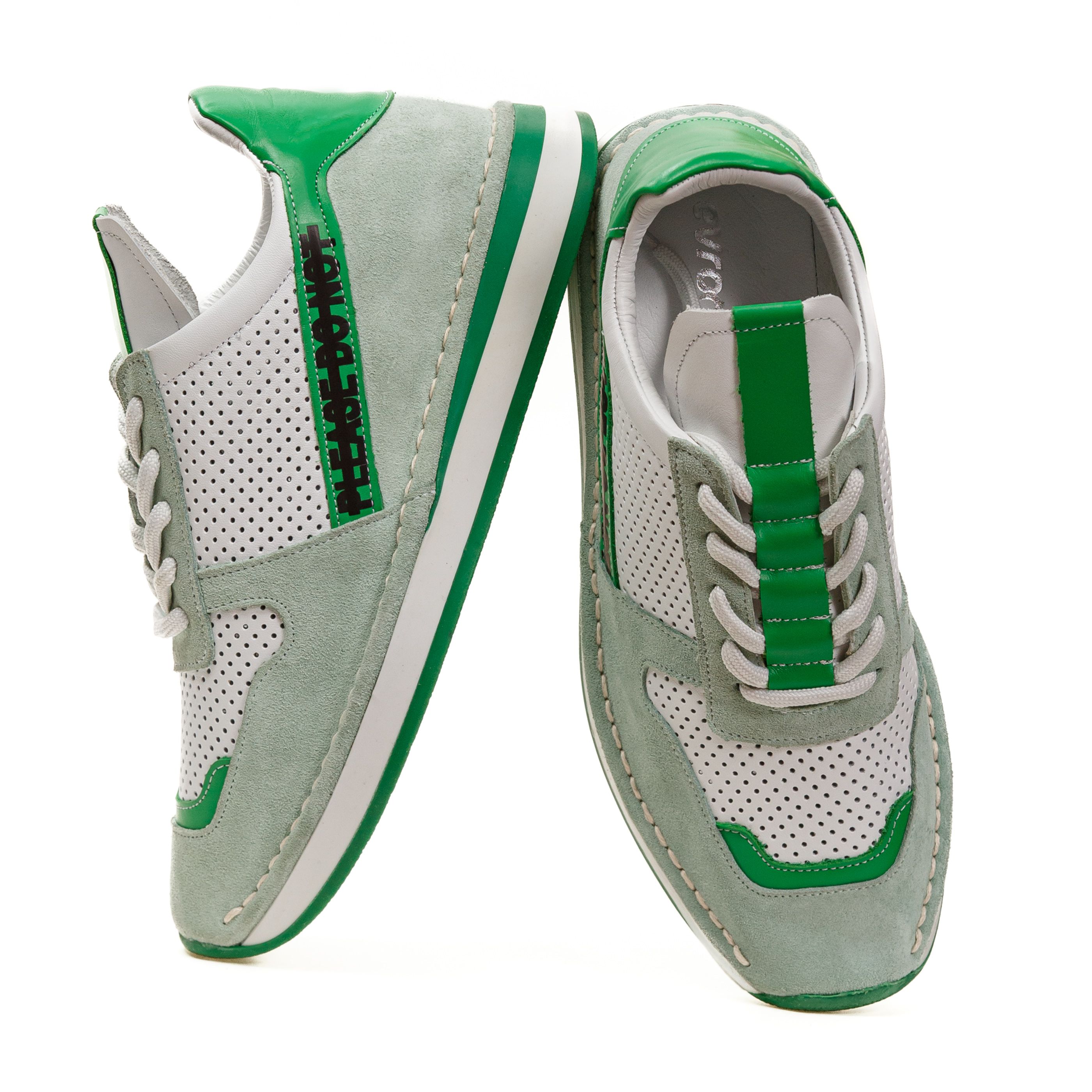 Кроссовки Evromoda 01164 Зеленые