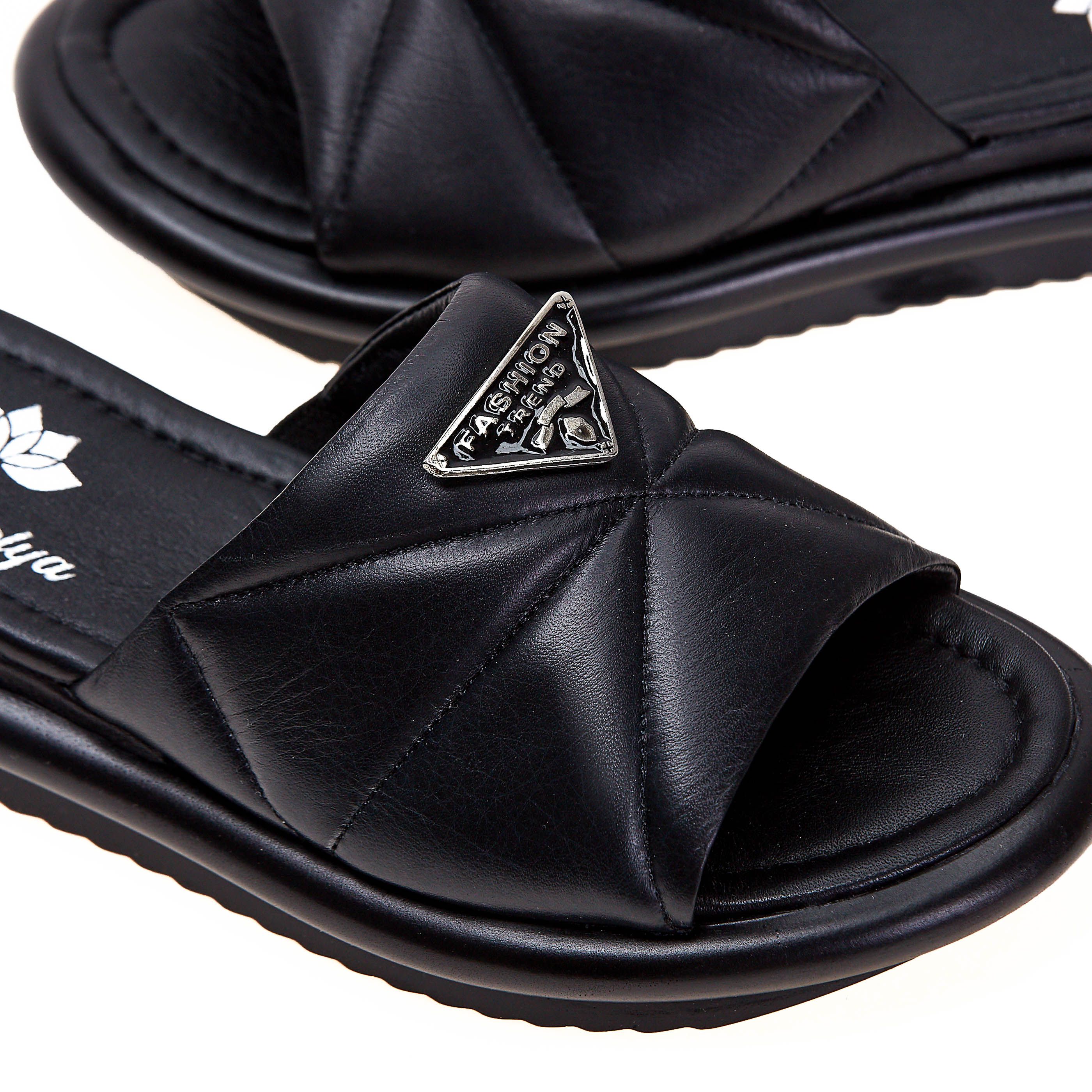 Шлепанцы Magnolya 01148 Черные