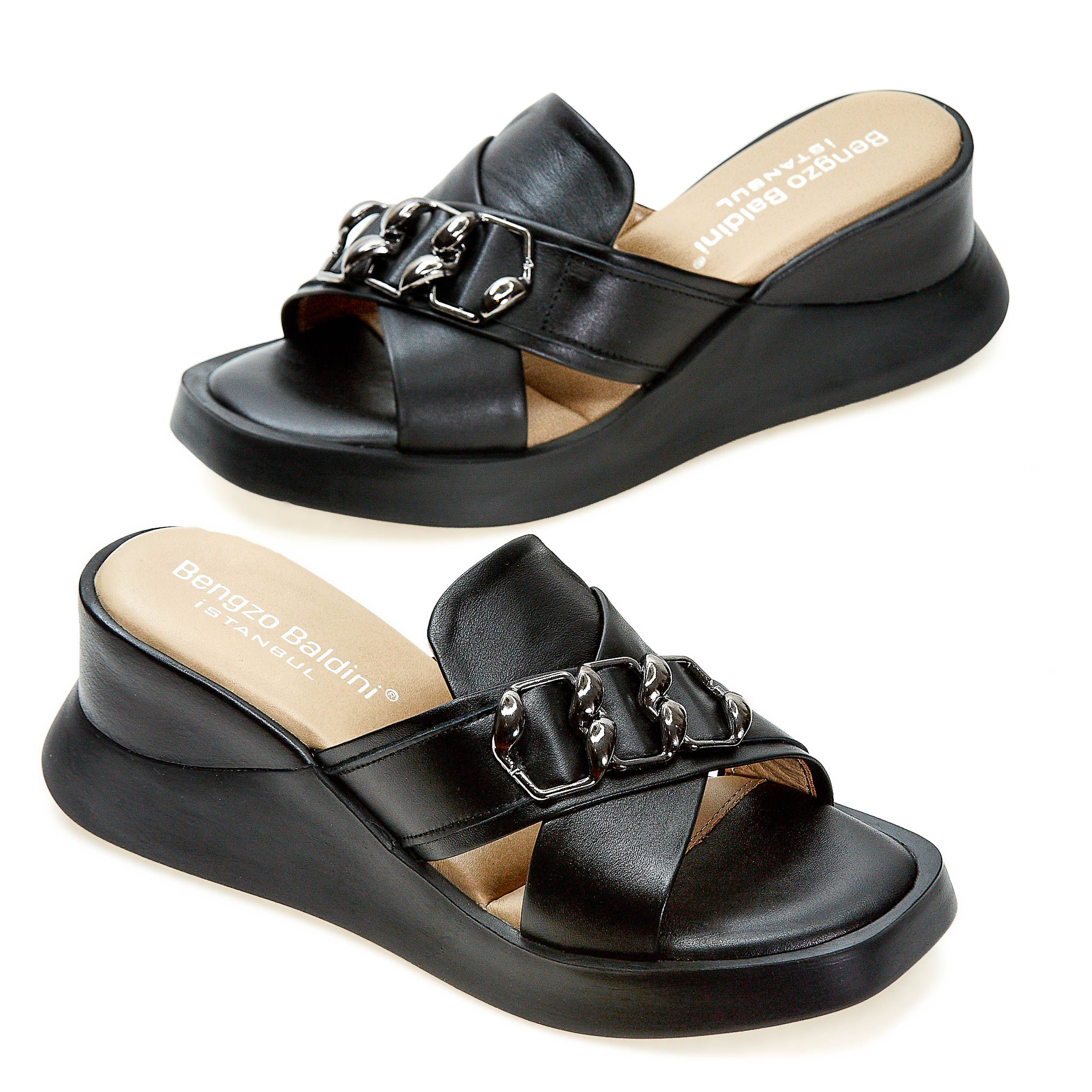 Шлепанцы Bengzo Baldini 01156 Черные