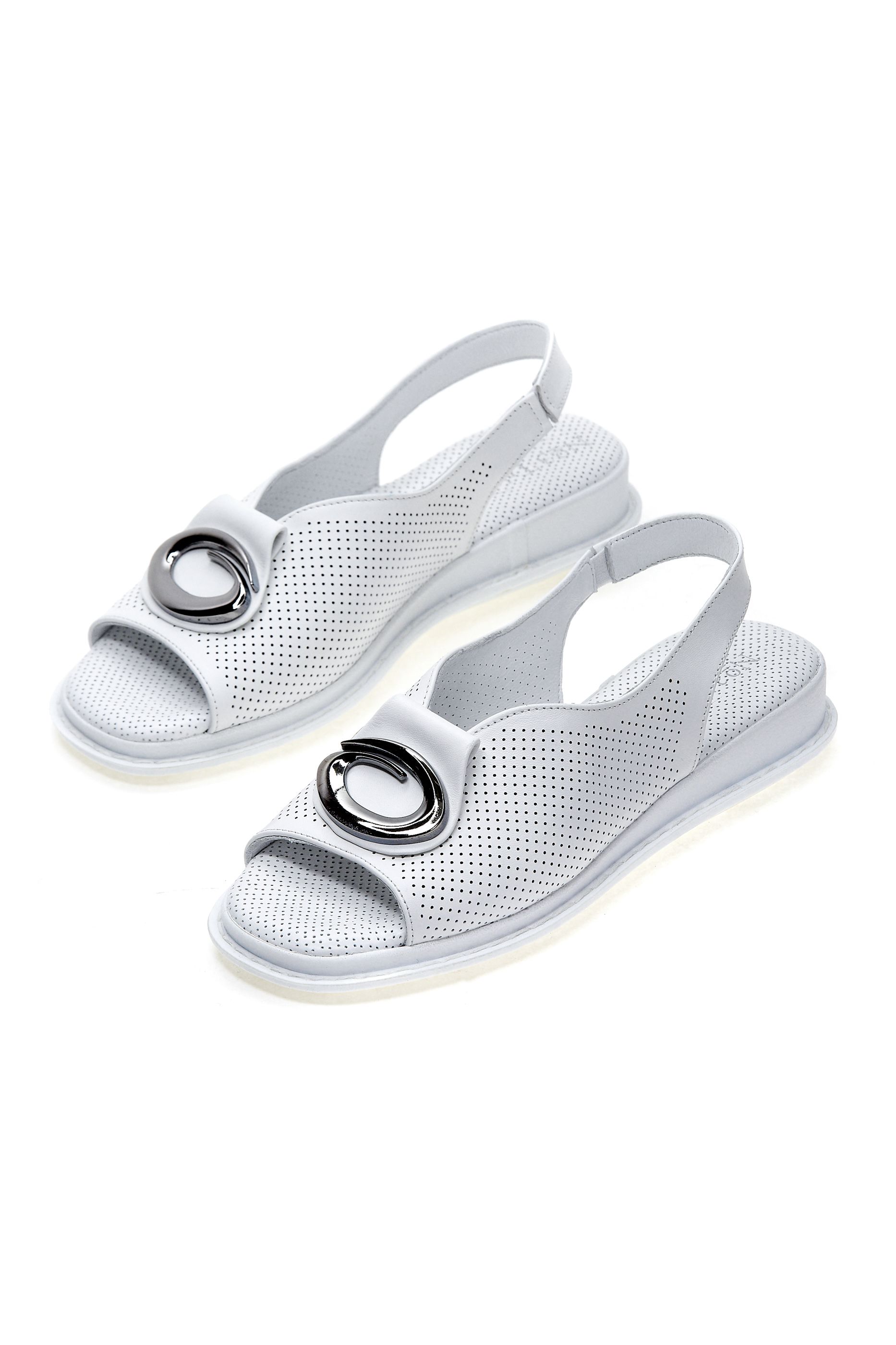 Босоножки Trio 01134 Белые