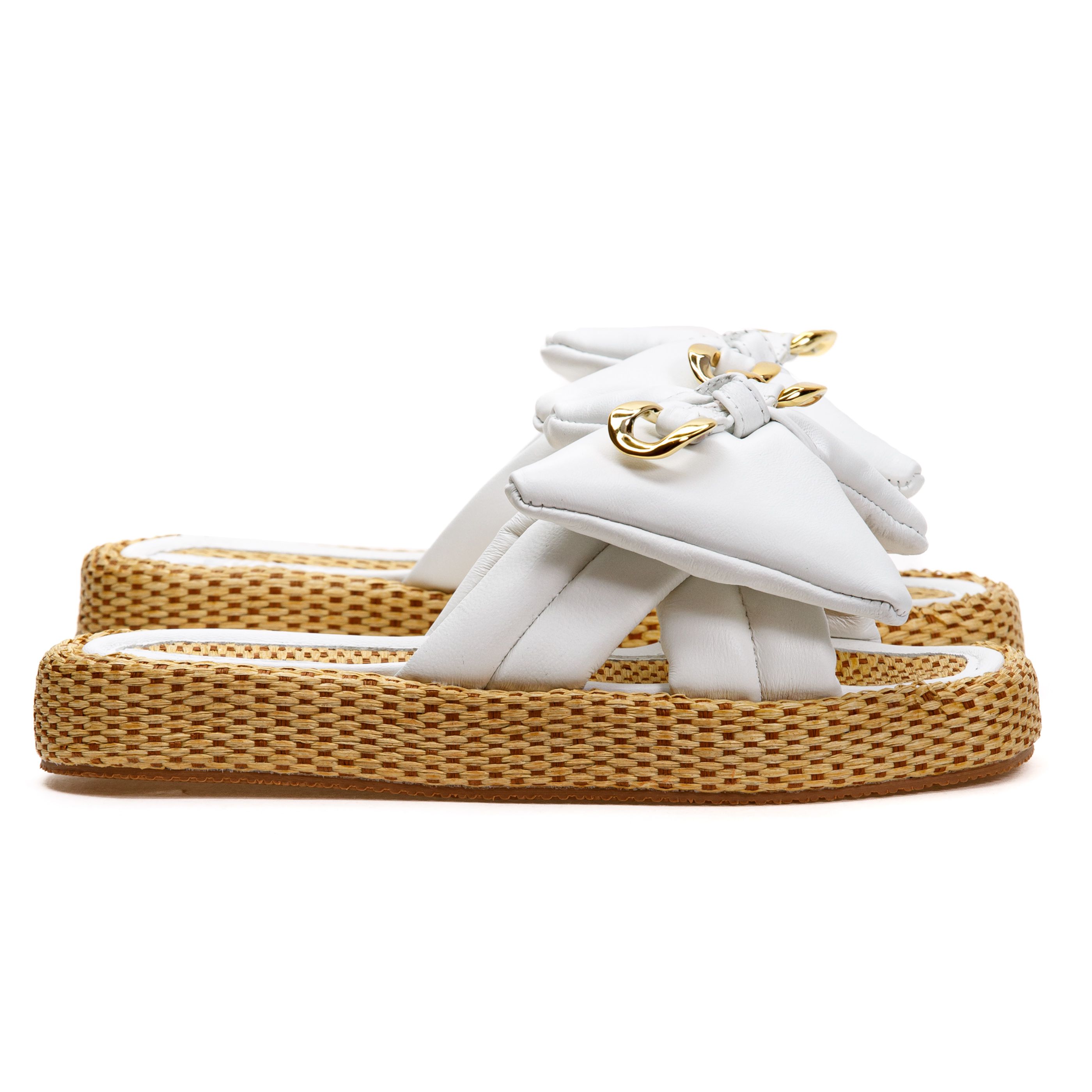 Шлепанцы Evromoda 01176 Белые