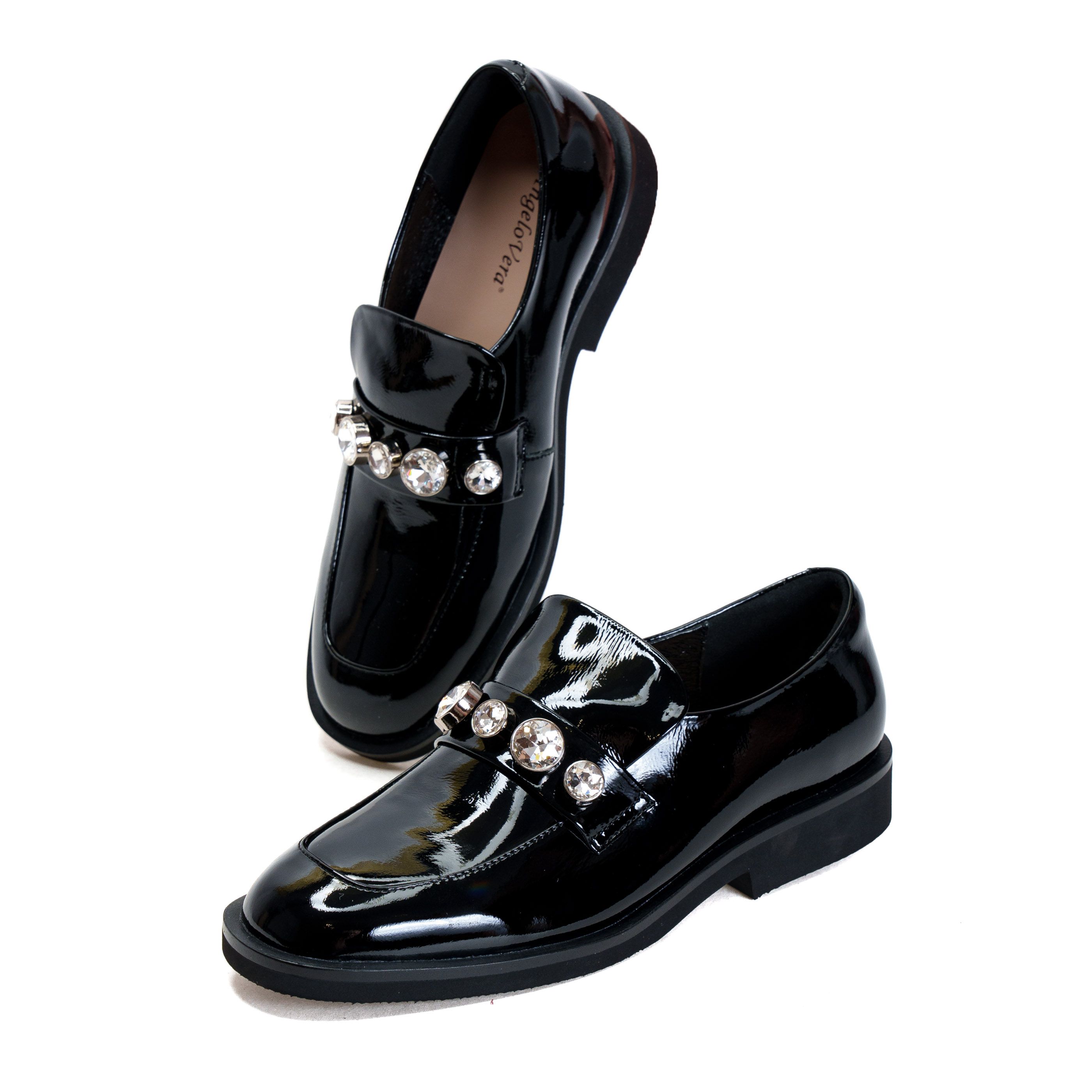 Лоферы Angelo Vera 01223 Черные