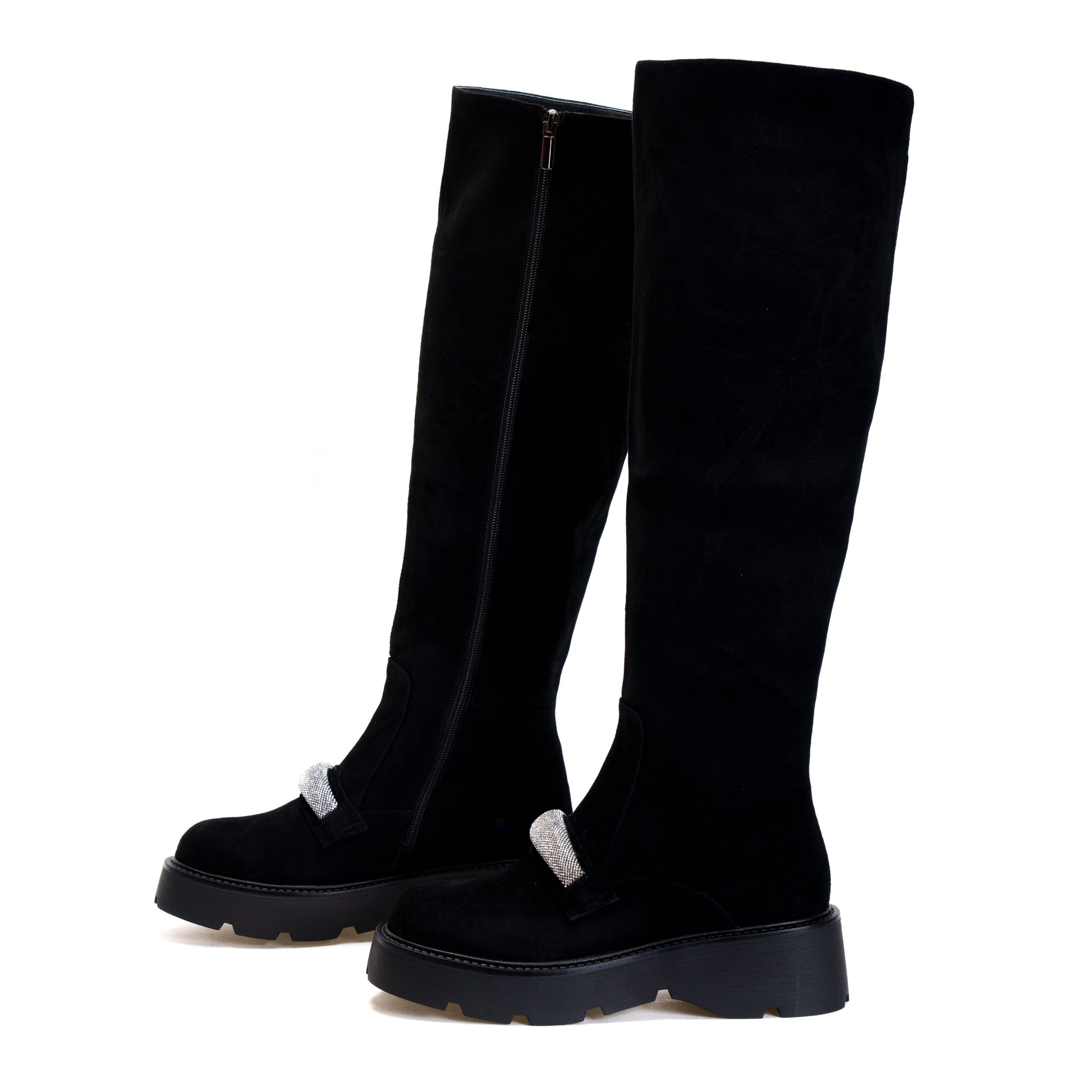 Ботфорты Vidorcci 01233 Черные