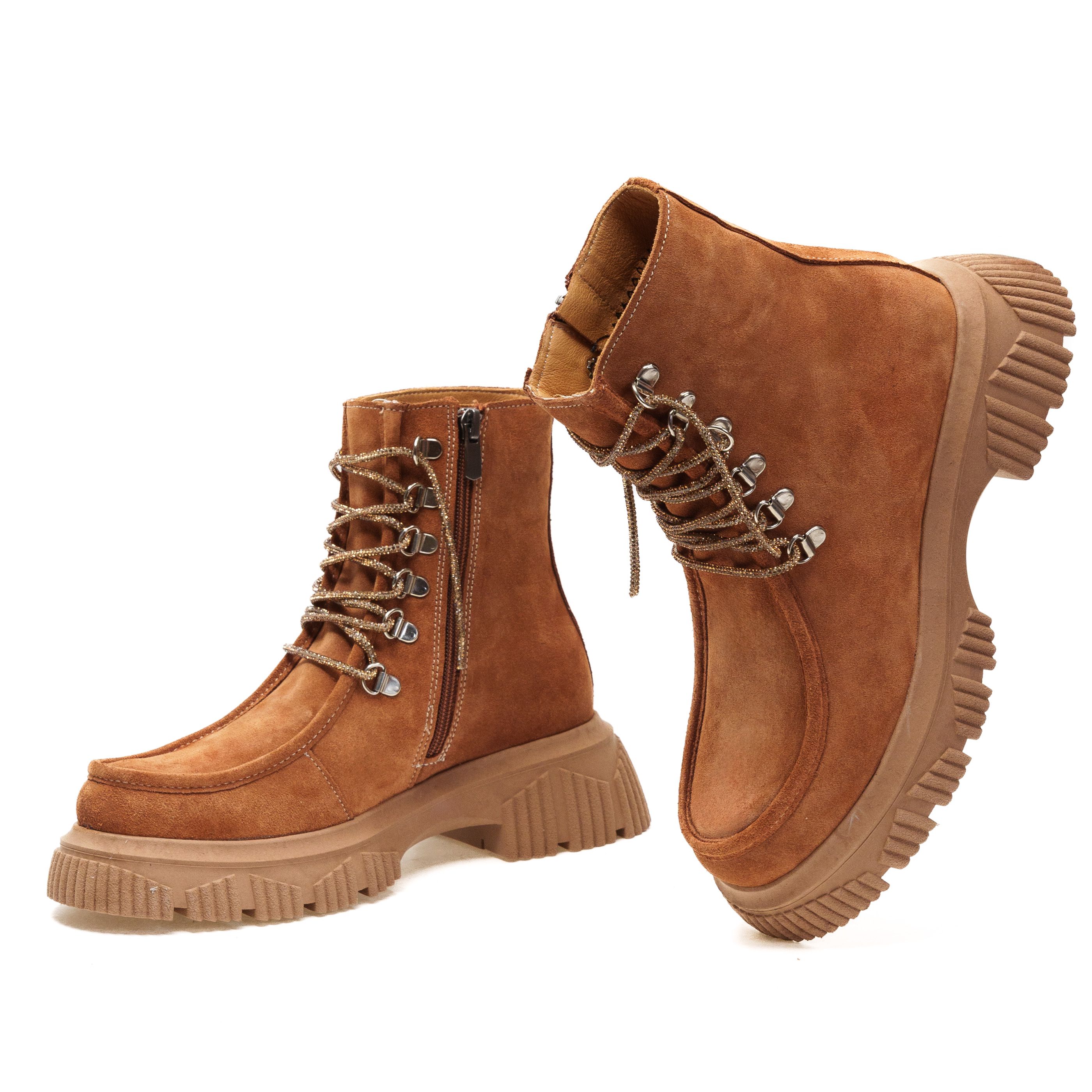 Ботинки Bengzo Baldini 01250 Рыжие