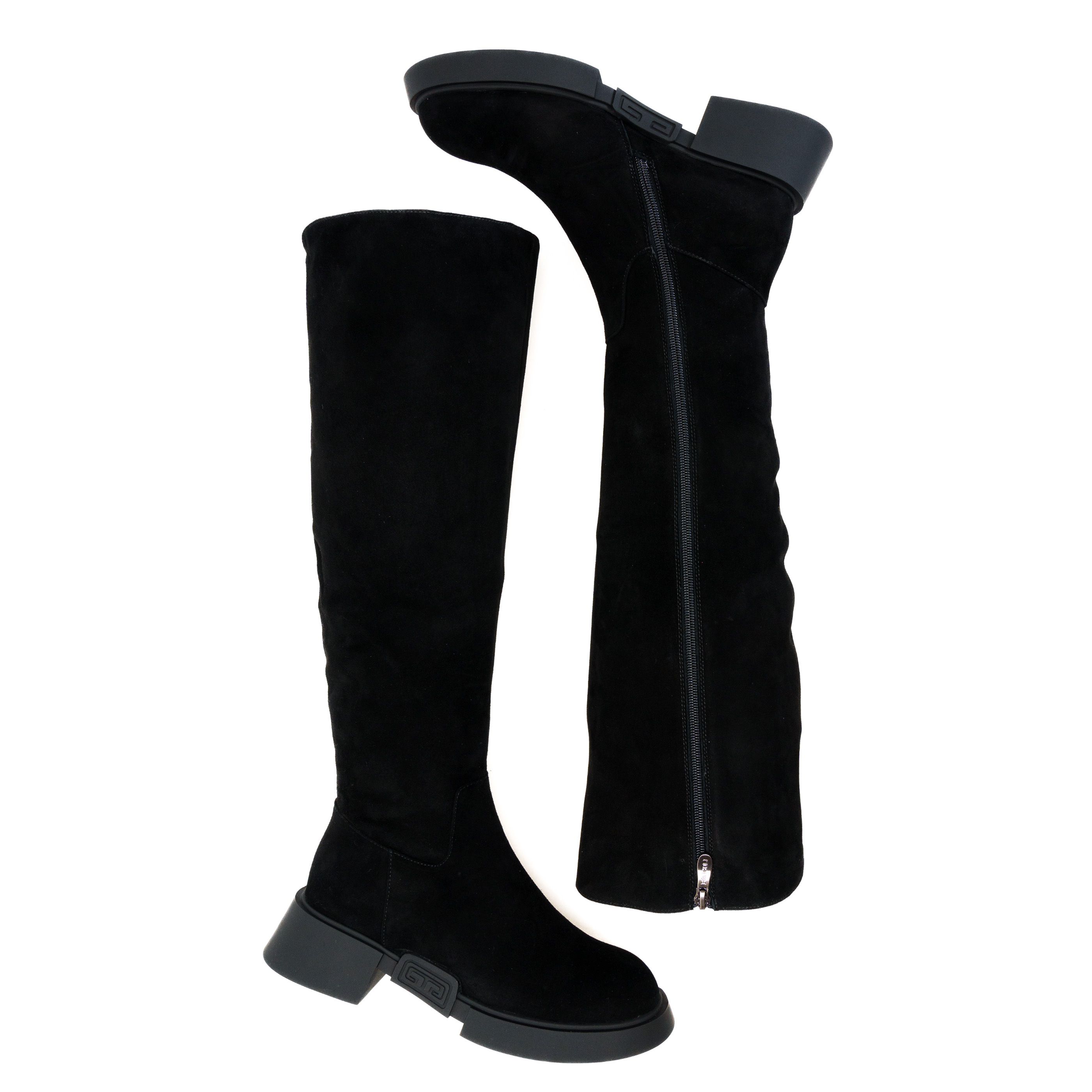 Ботфорты Brocoly 01256 Черные