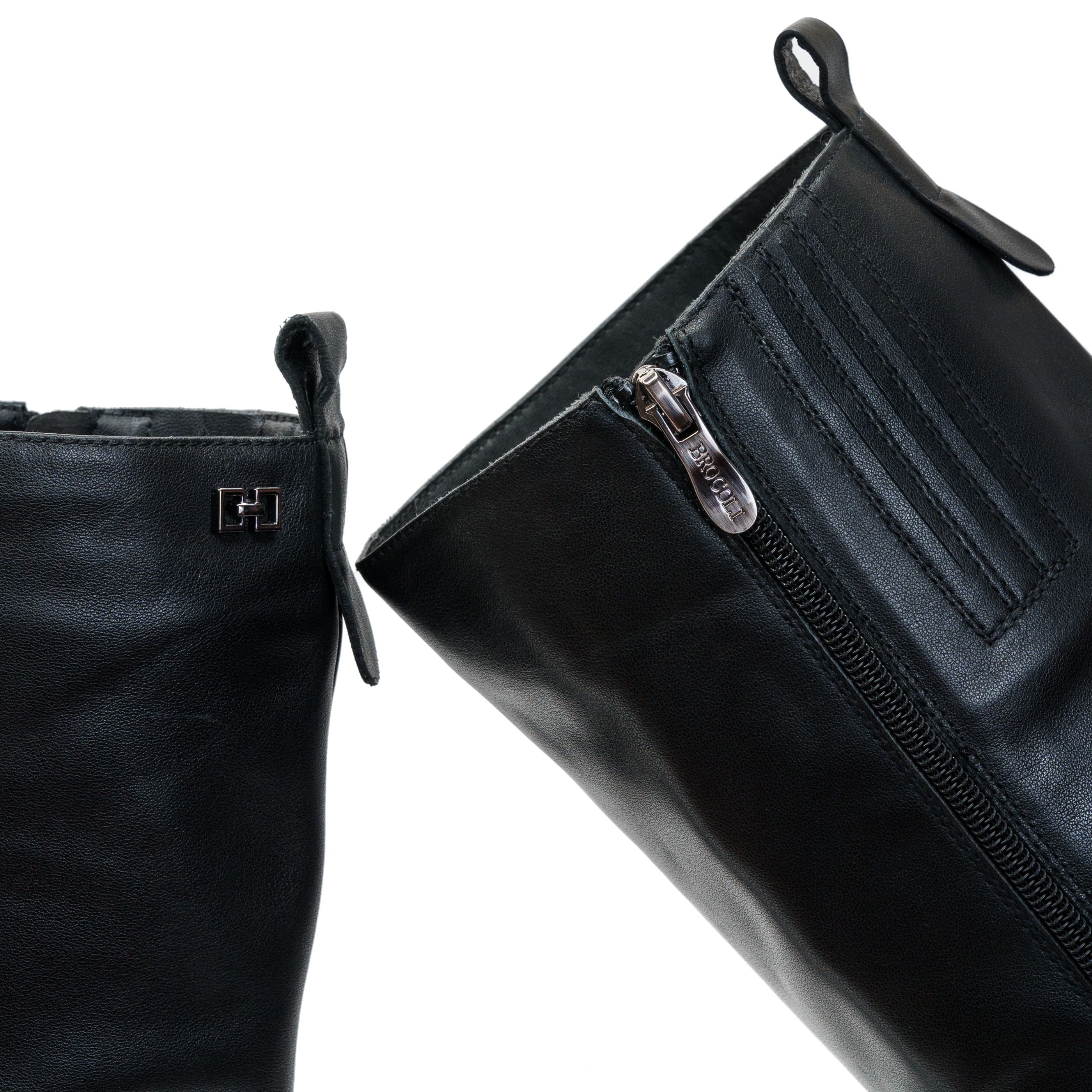 Сапоги Brocoly 01254 Черные