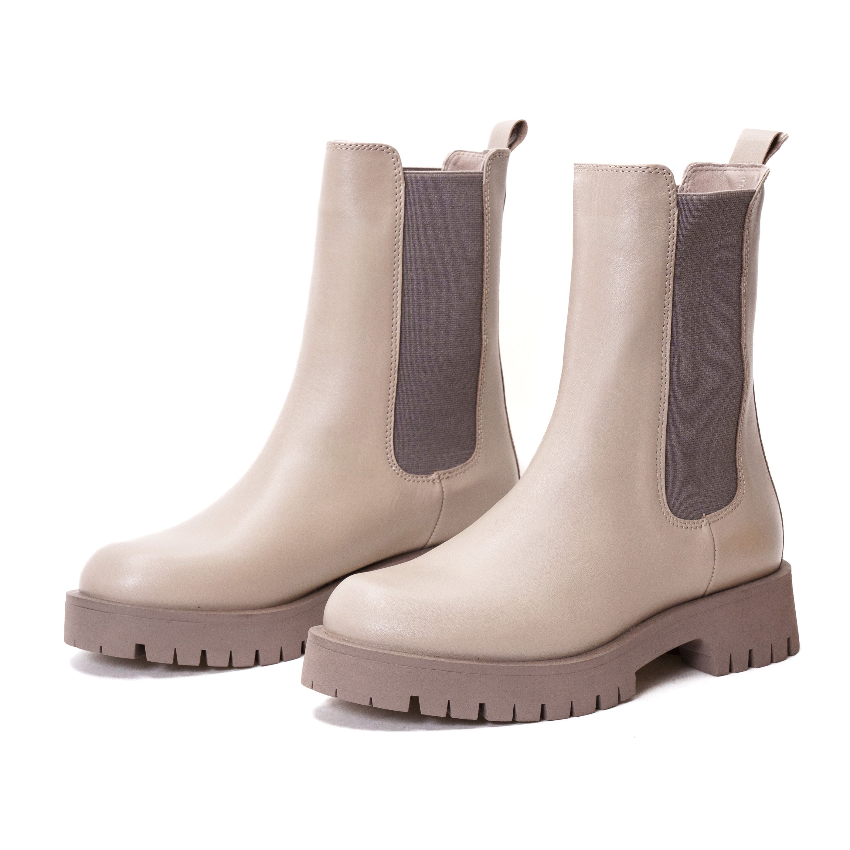 Ботинки Damlax 01279 Бежевые