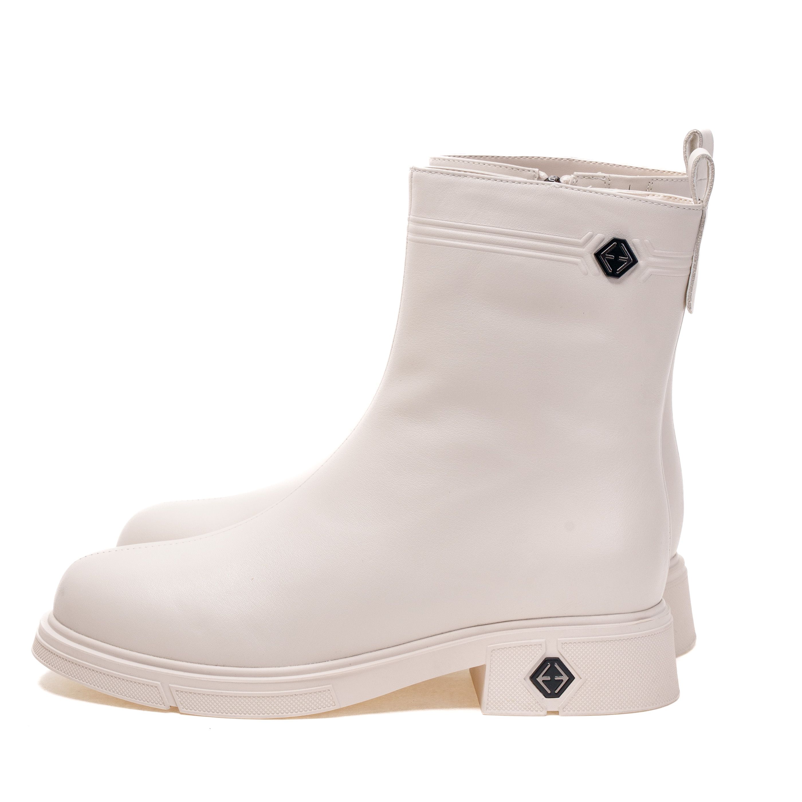 Ботинки My Classic 01300  Кремовые