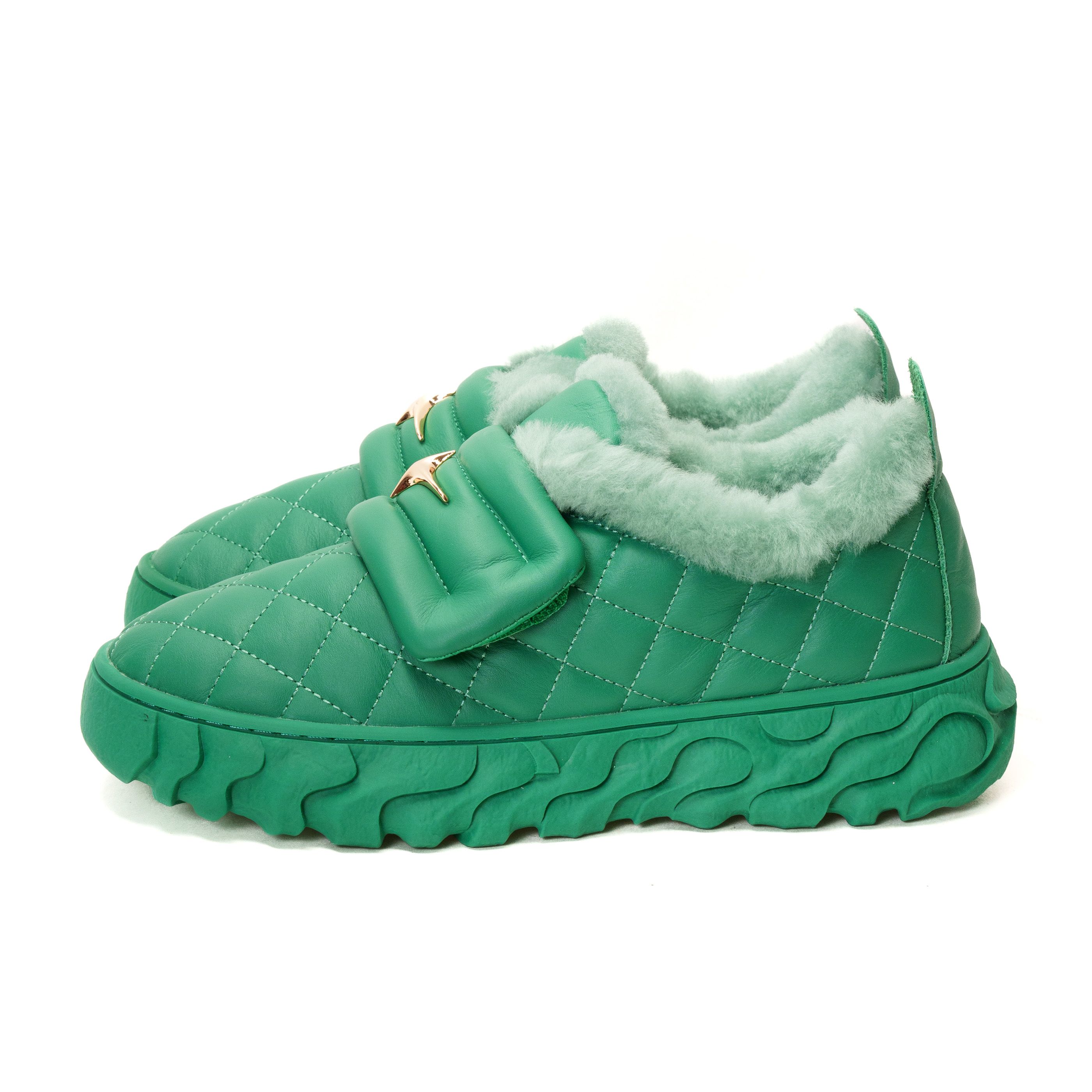 Кеды Verendina 01282 Зеленые