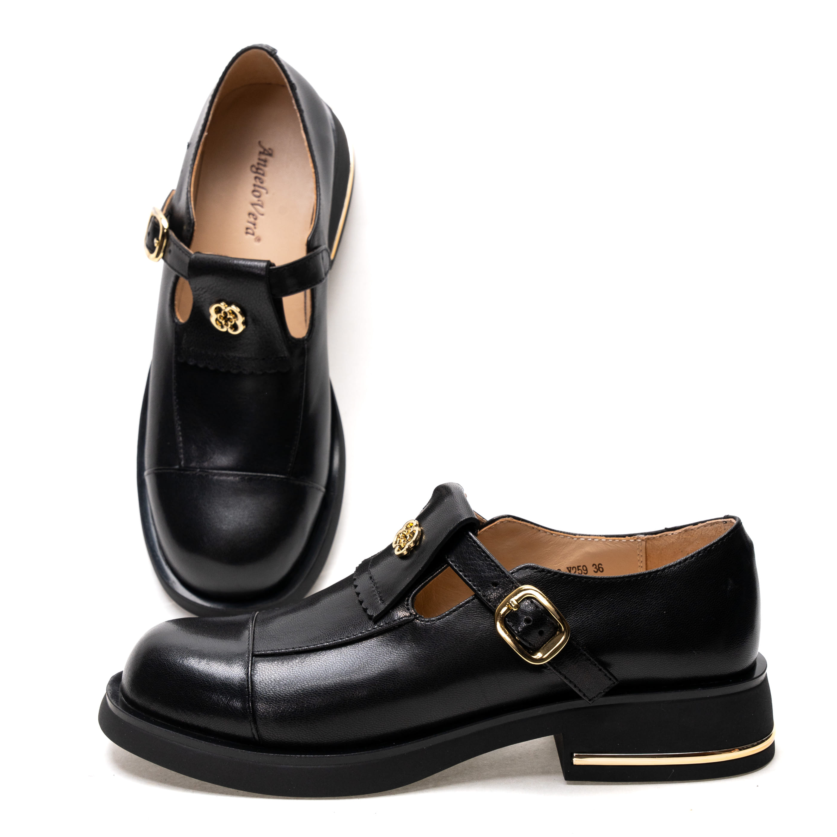 Туфли Angelo Vera 01337 Черные