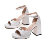 Босоніжки AngeloVera 01375 Білі